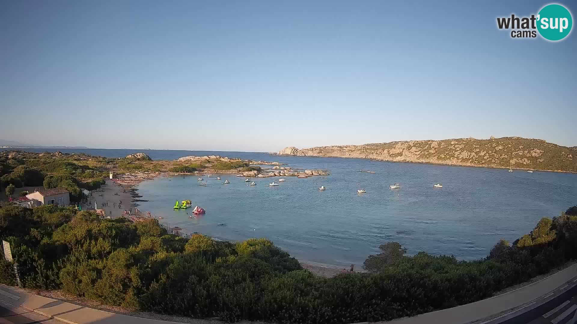 Webcam Rena di Levante – Live View from Capo Testa