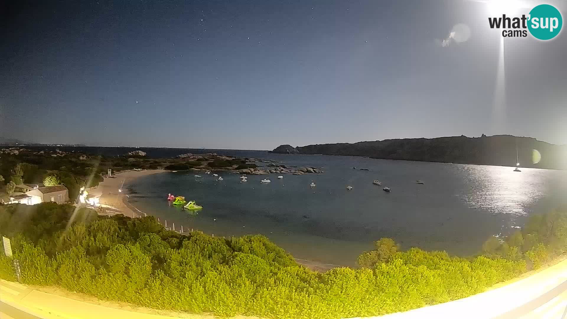 Webcam Rena di Levante – Live View from Capo Testa