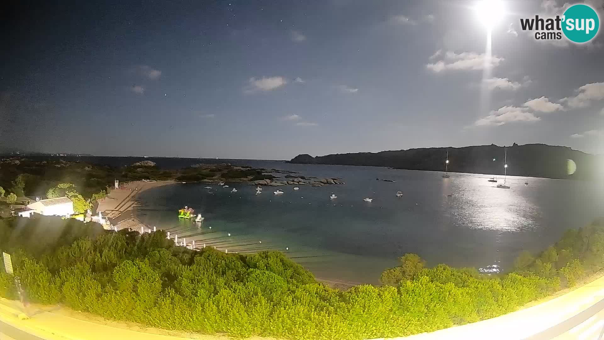 Webcam Rena di Levante – Live View from Capo Testa