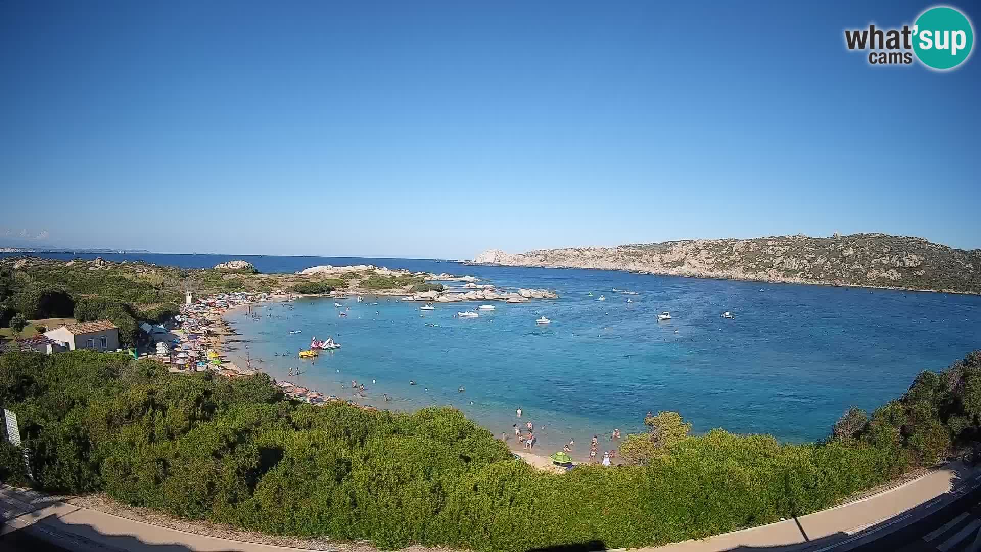 Webcam Rena di Levante – Vue en direct depuis Capo Testa
