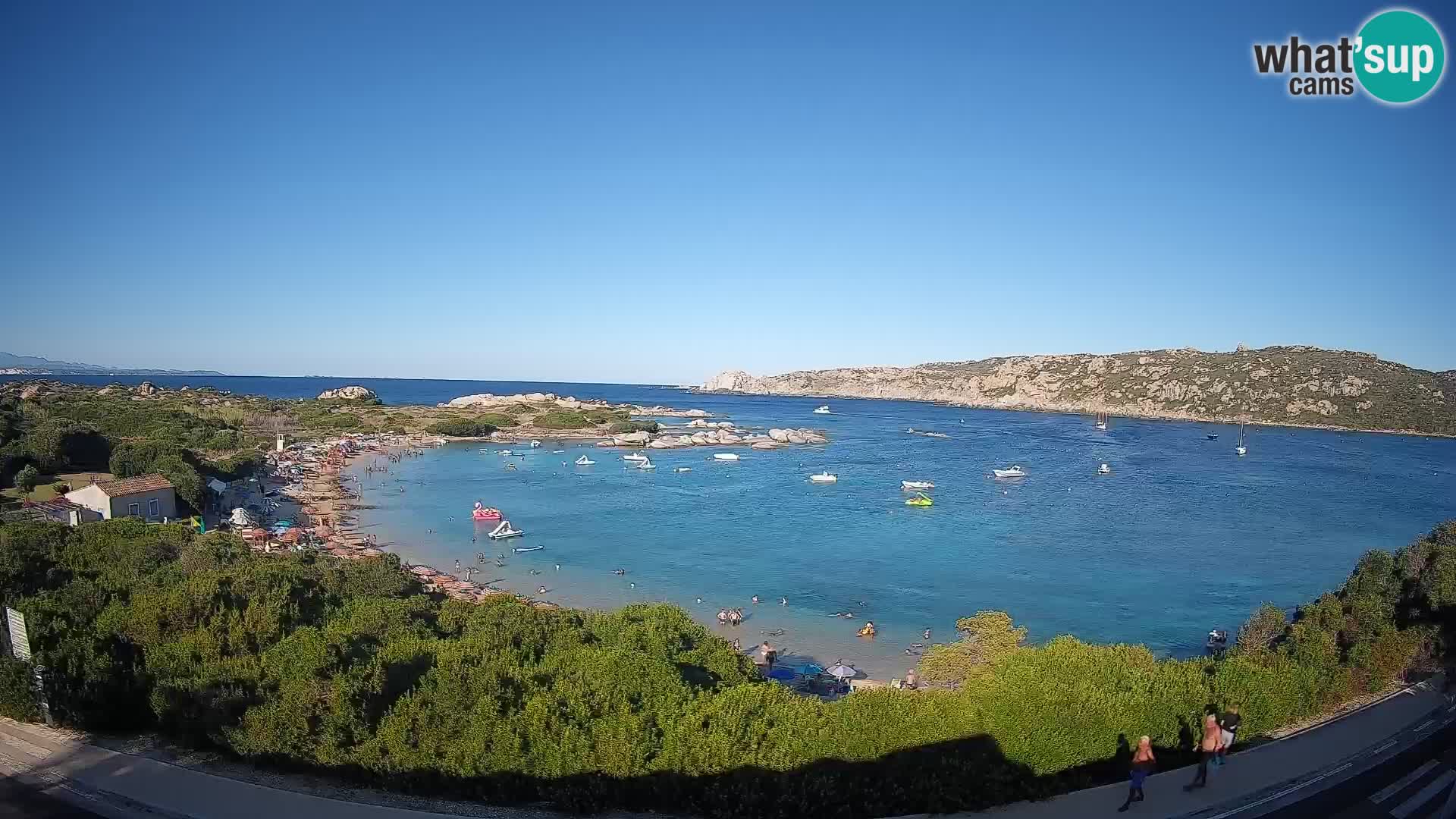 Webcam Rena di Levante – Live View from Capo Testa