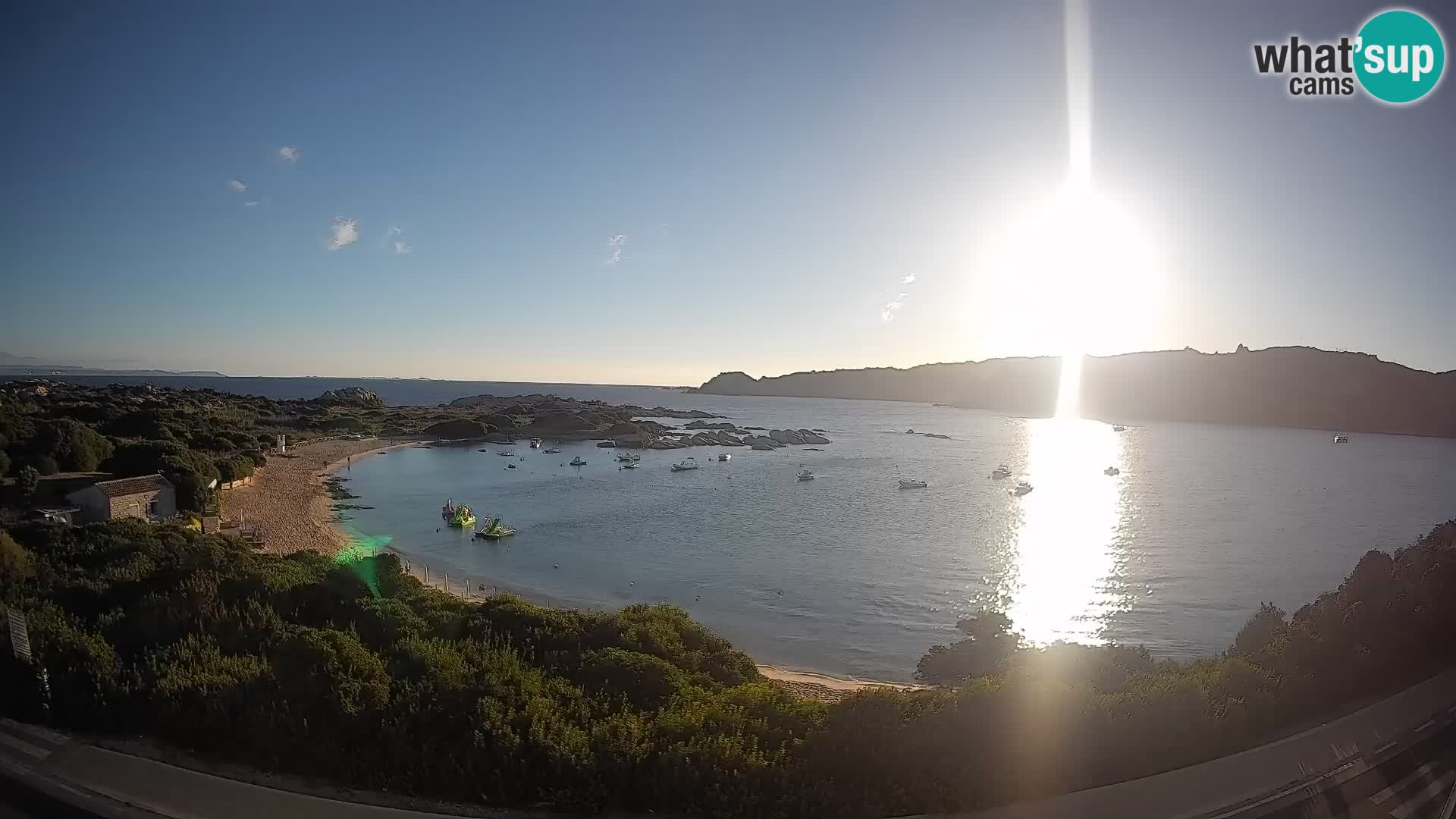 Webcam Rena di Levante – Vue en direct depuis Capo Testa