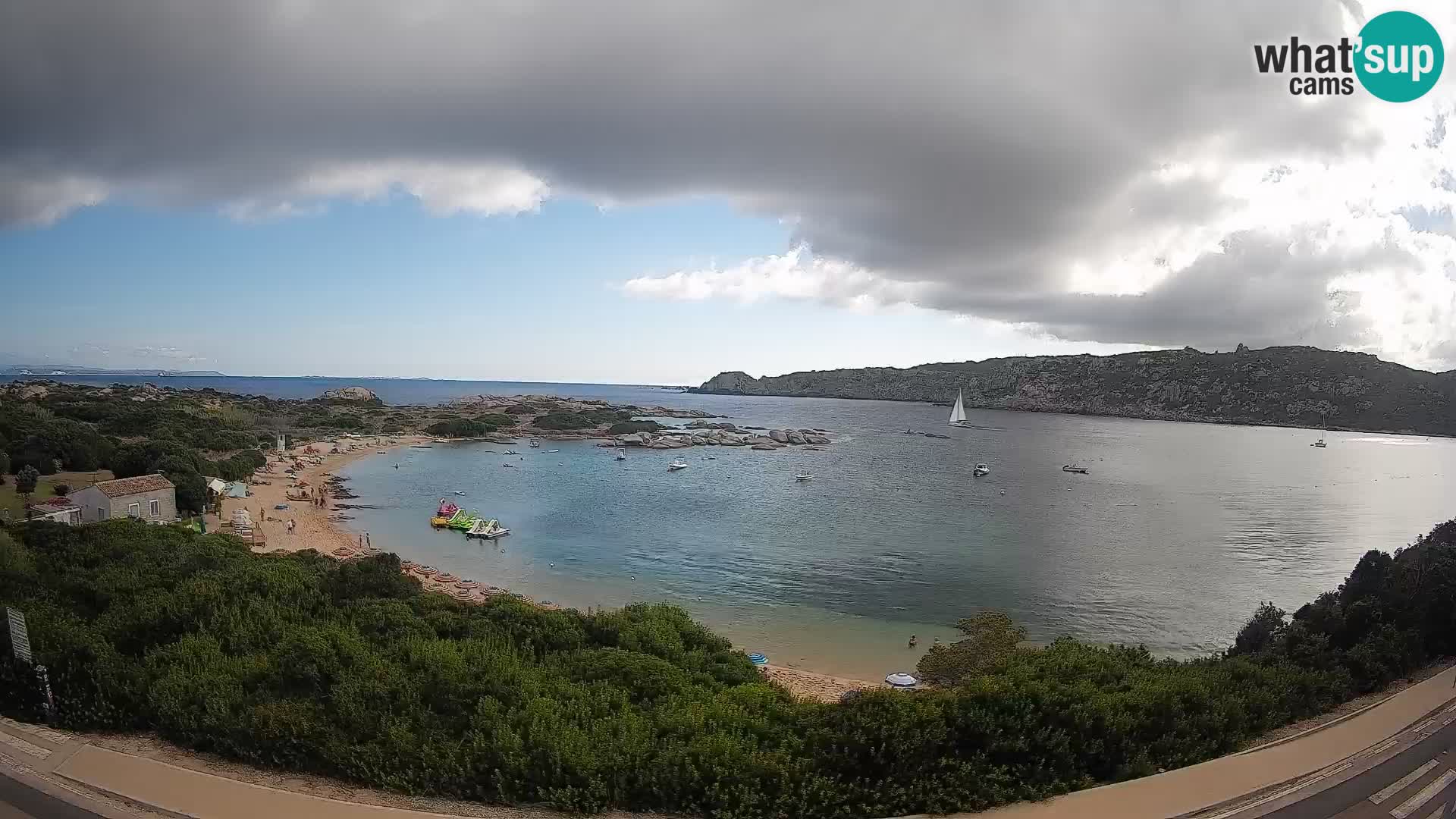 Webcam Rena di Levante – Vue en direct depuis Capo Testa