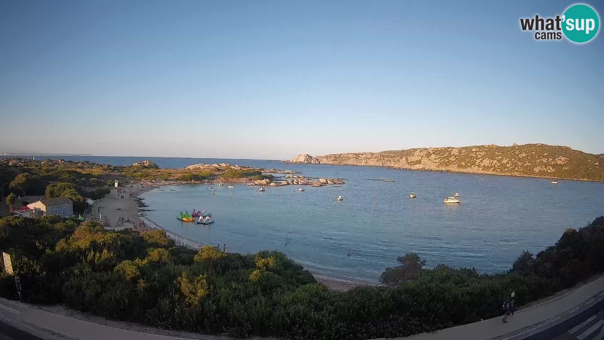 Webcam Rena di Levante – Live View from Capo Testa