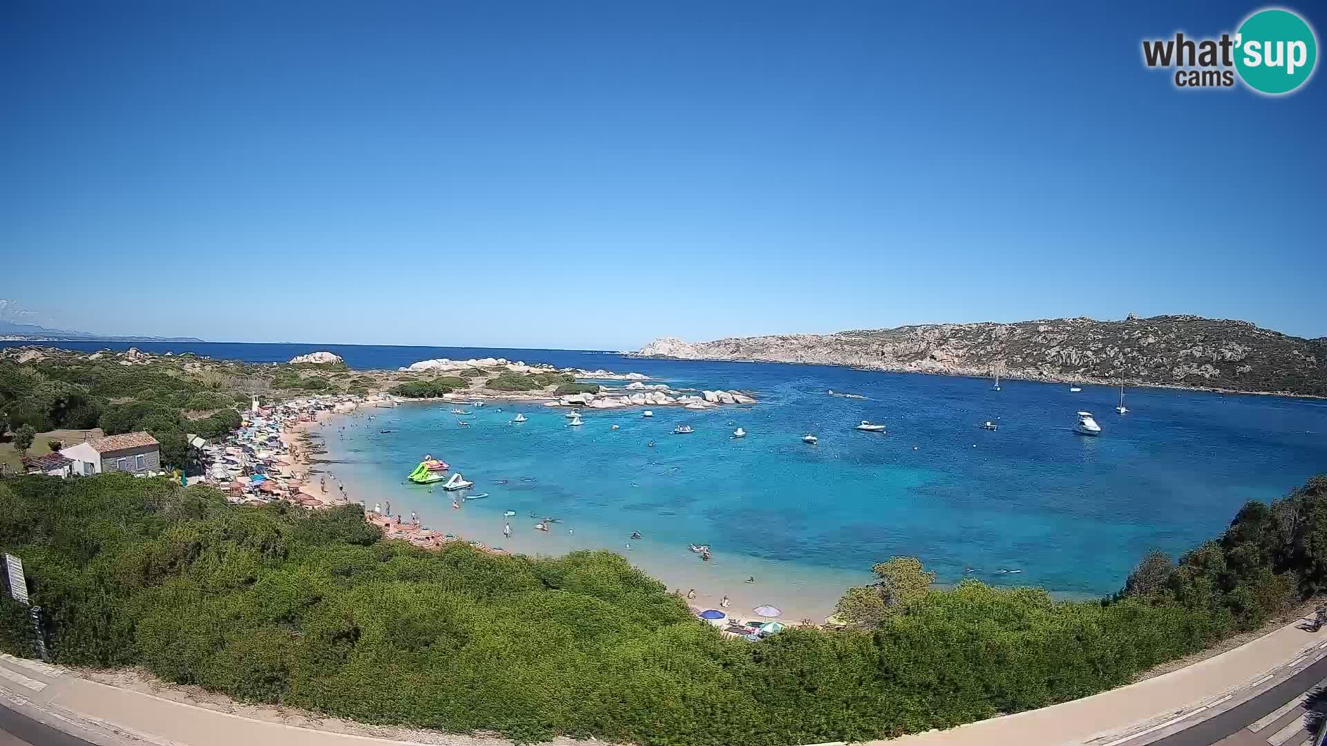 Webcam Rena di Levante – Live View from Capo Testa