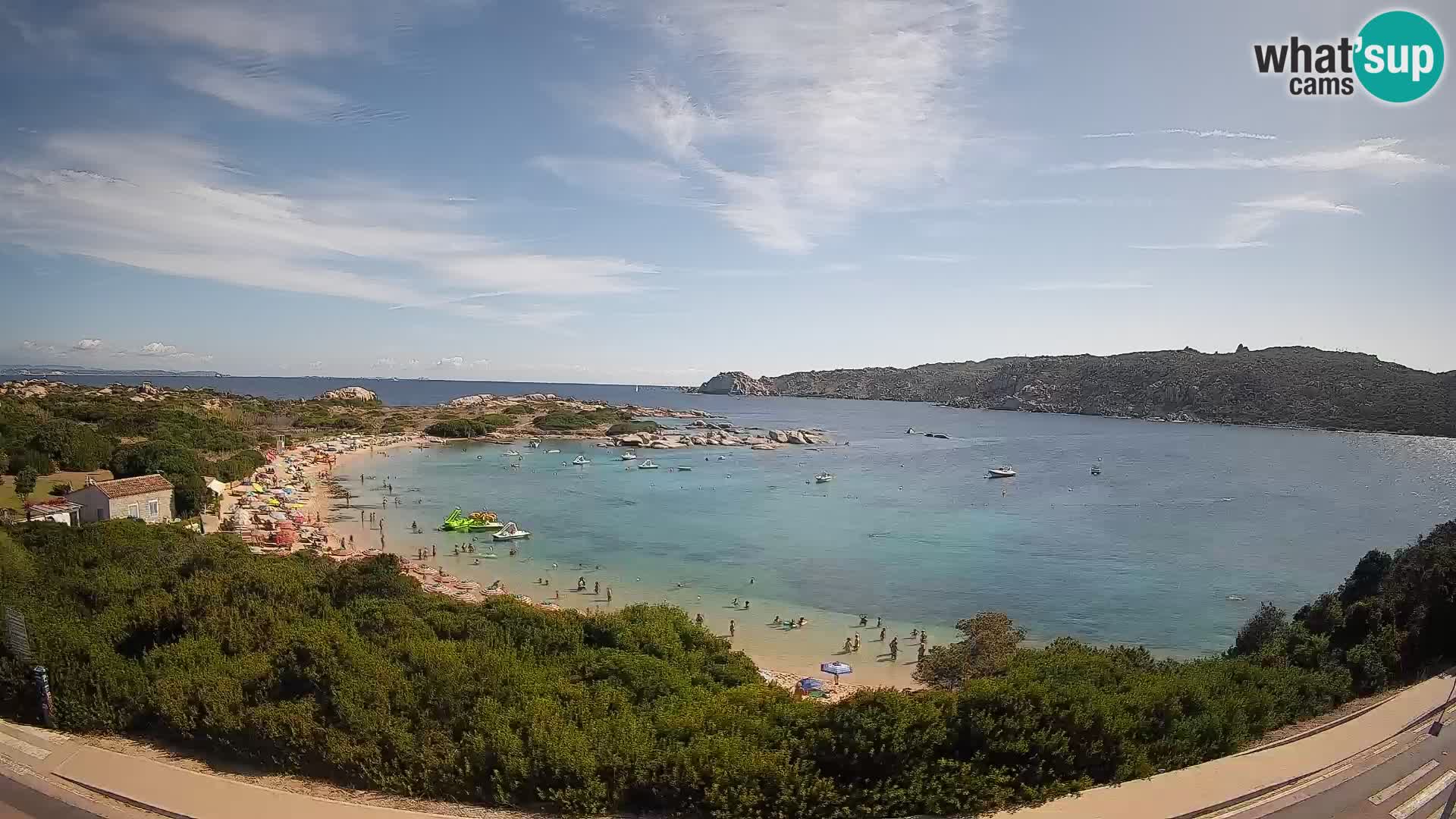 Webcam Rena di Levante – Vue en direct depuis Capo Testa