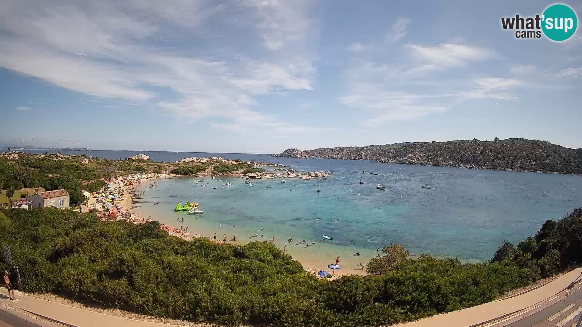 Webcam Rena di Levante – Vue en direct depuis Capo Testa