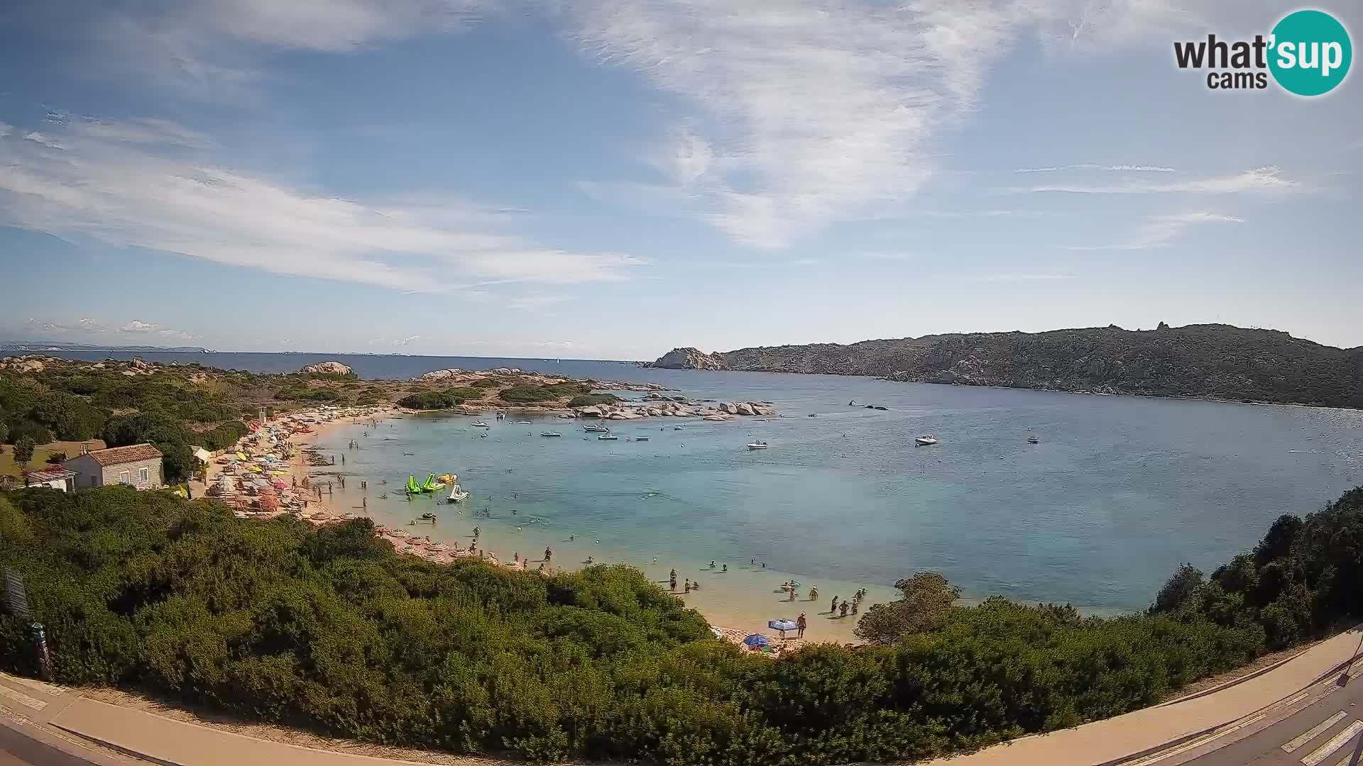 Webcam Rena di Levante – Vista live da Capo Testa