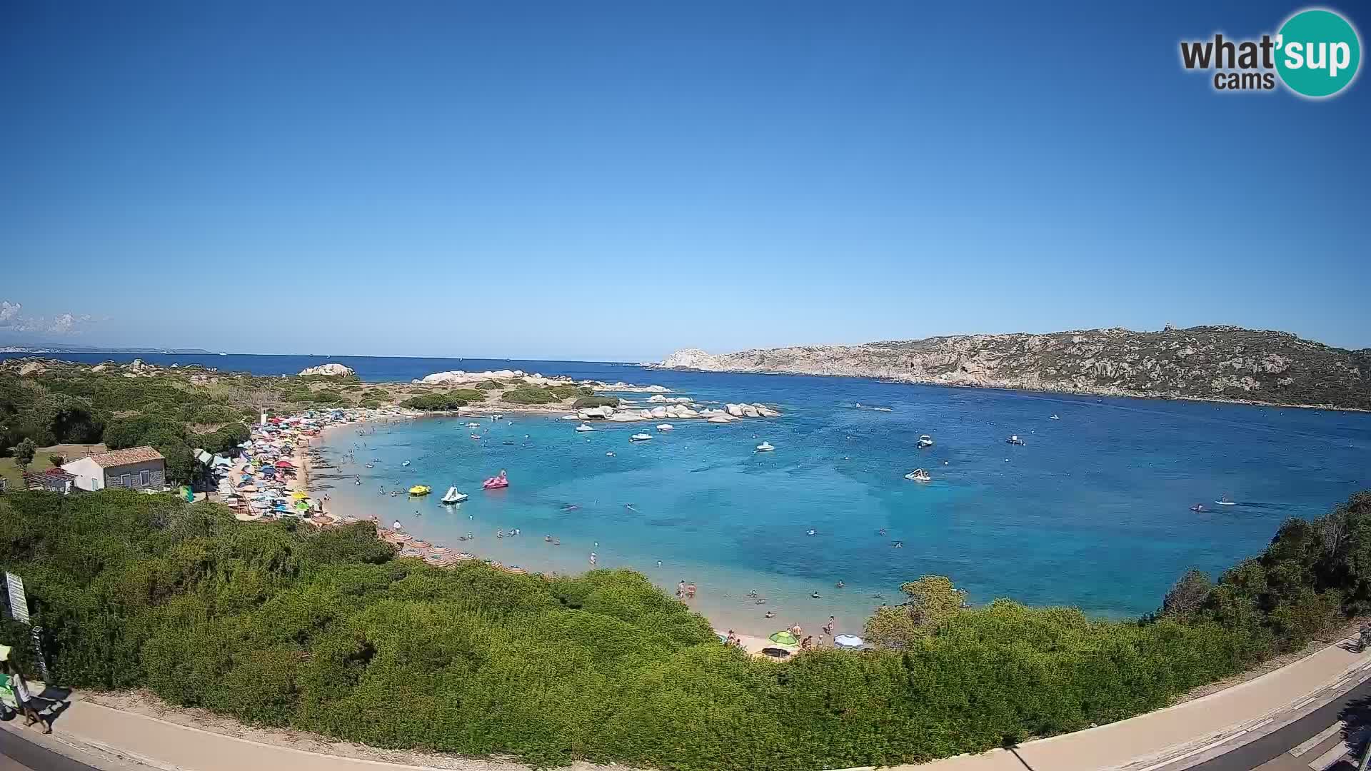 Webcam Rena di Levante – Live View from Capo Testa