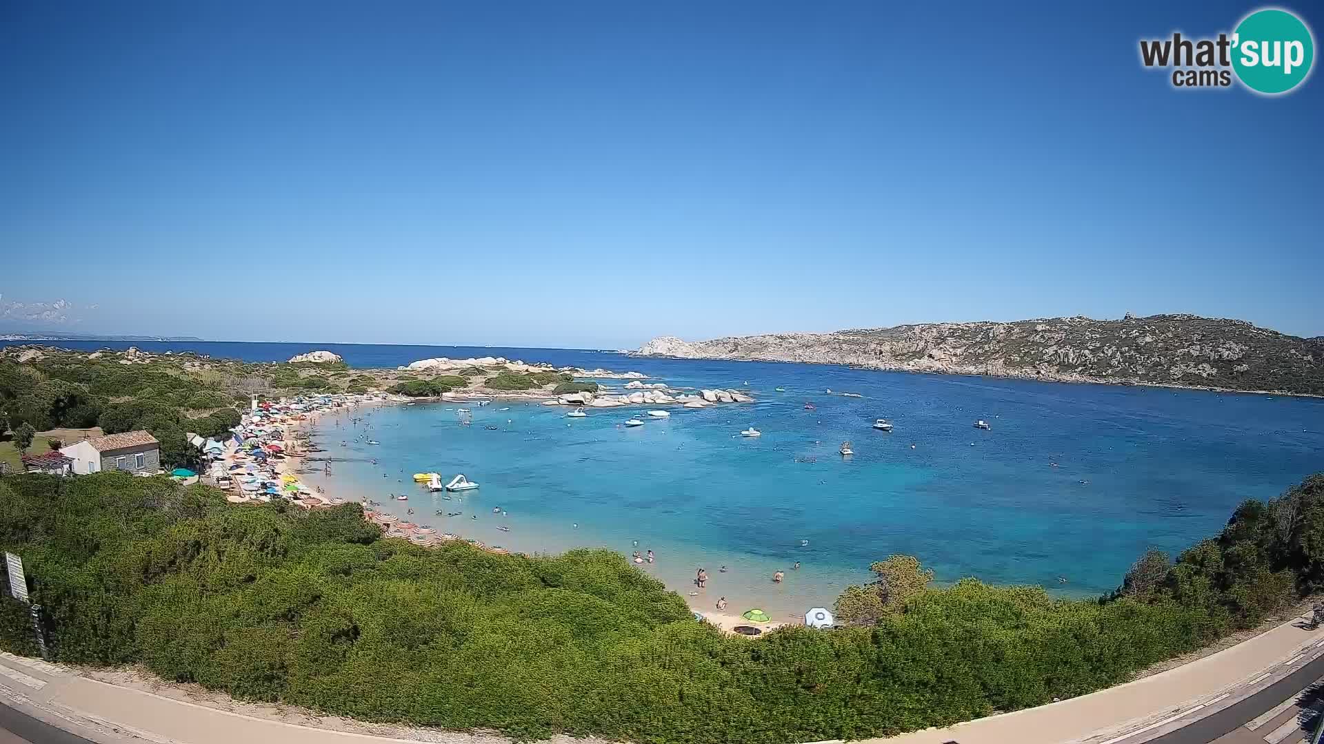 Webcam Rena di Levante – Live View from Capo Testa