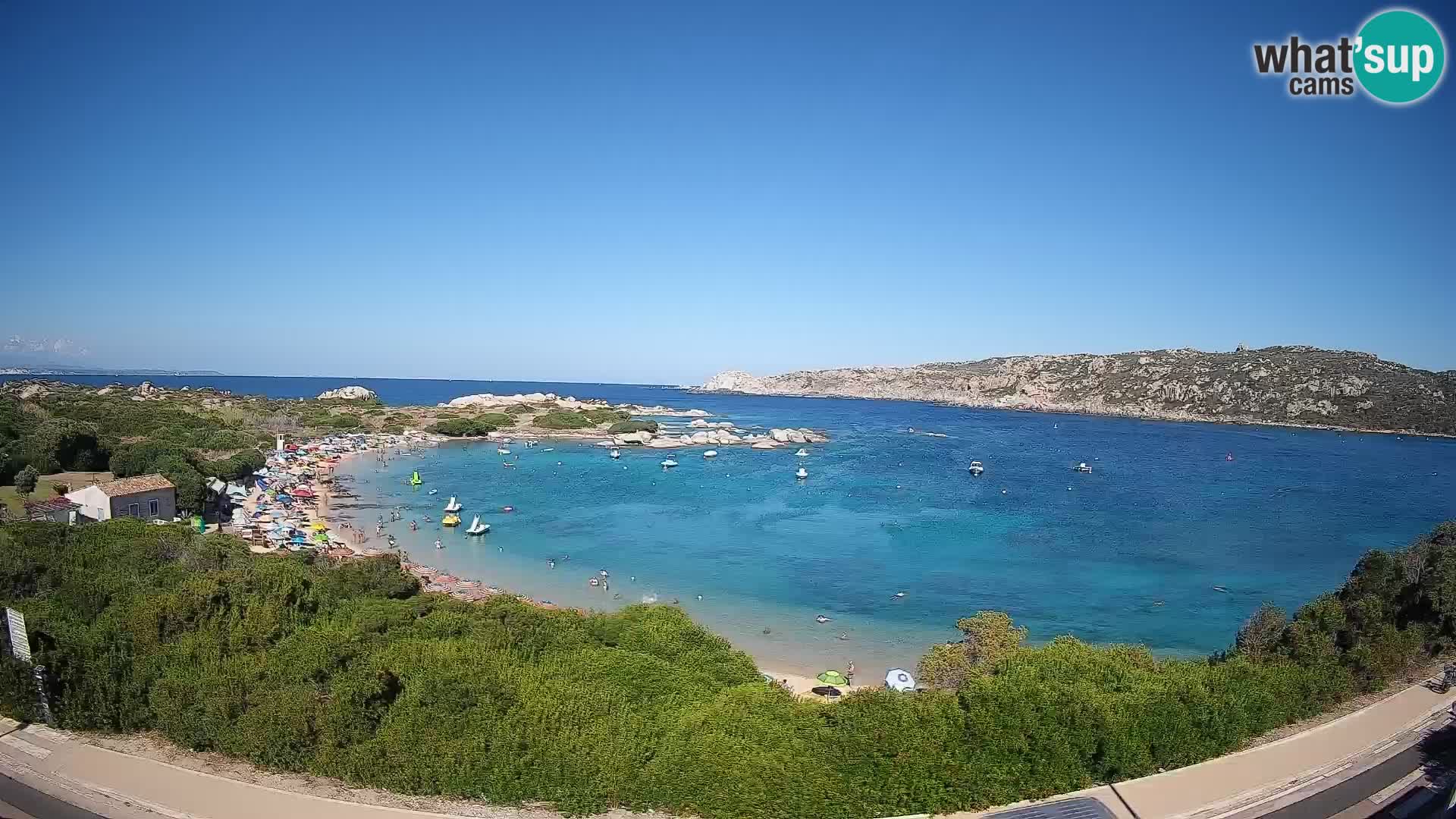 Webcam Rena di Levante – Vista live da Capo Testa