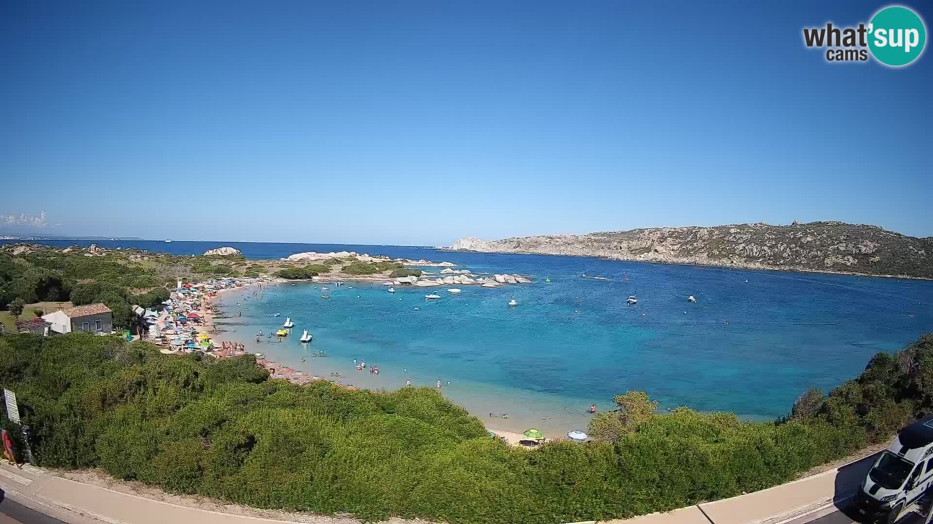 Webcam Rena di Levante – Vue en direct depuis Capo Testa