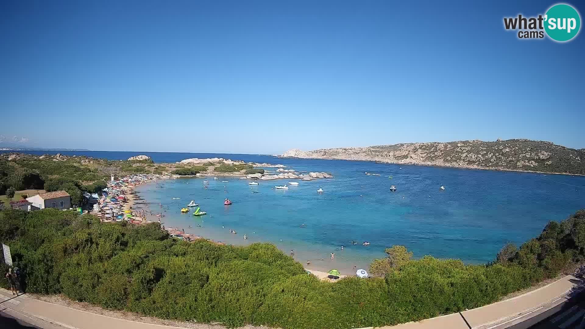 Webcam Rena di Levante – Vista en directo desde Capo Testa