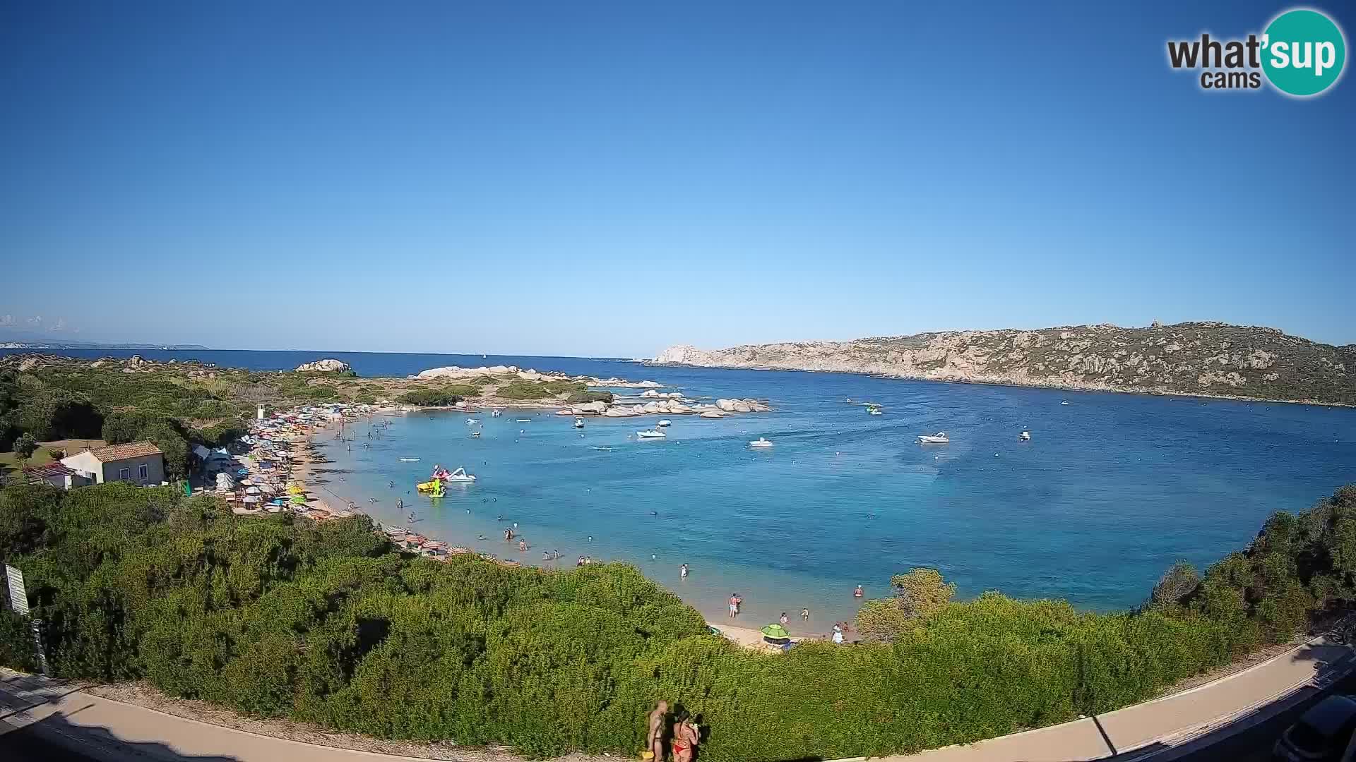 Webcam Rena di Levante – Live View from Capo Testa