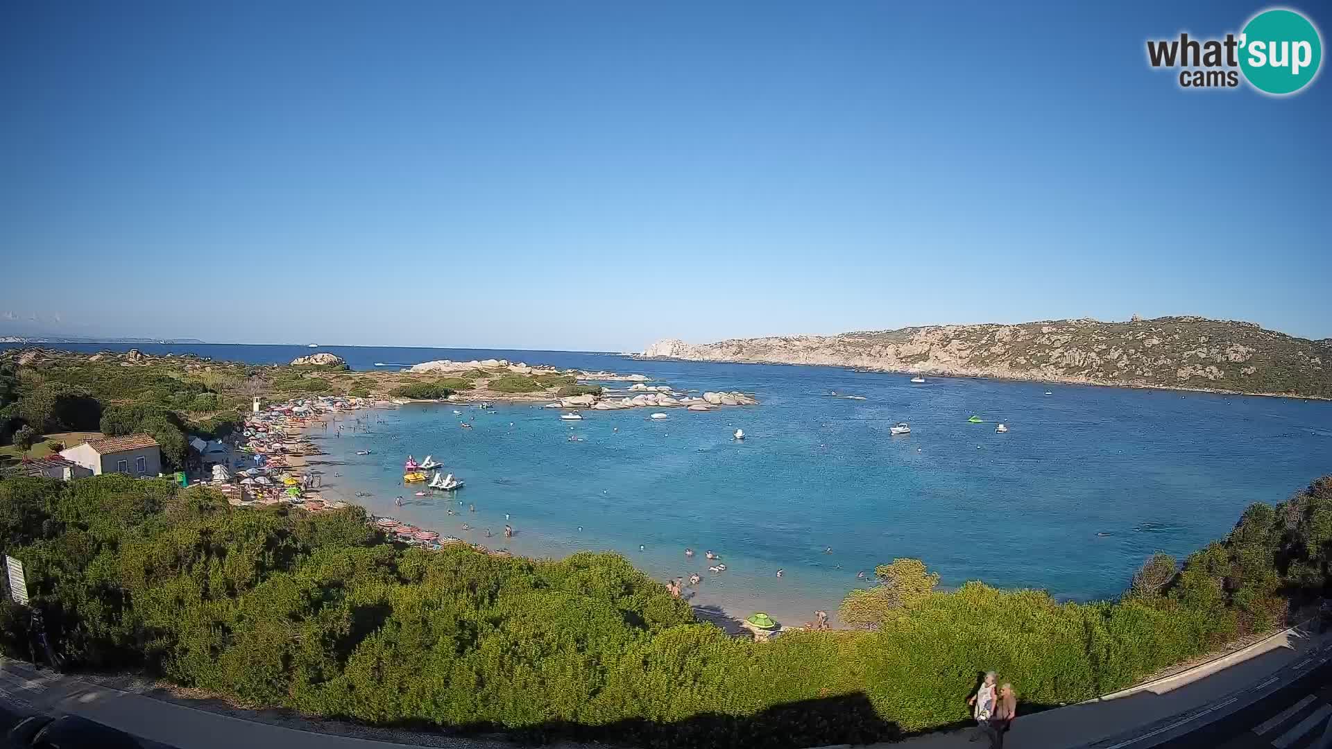 Webcam Rena di Levante – Live View from Capo Testa