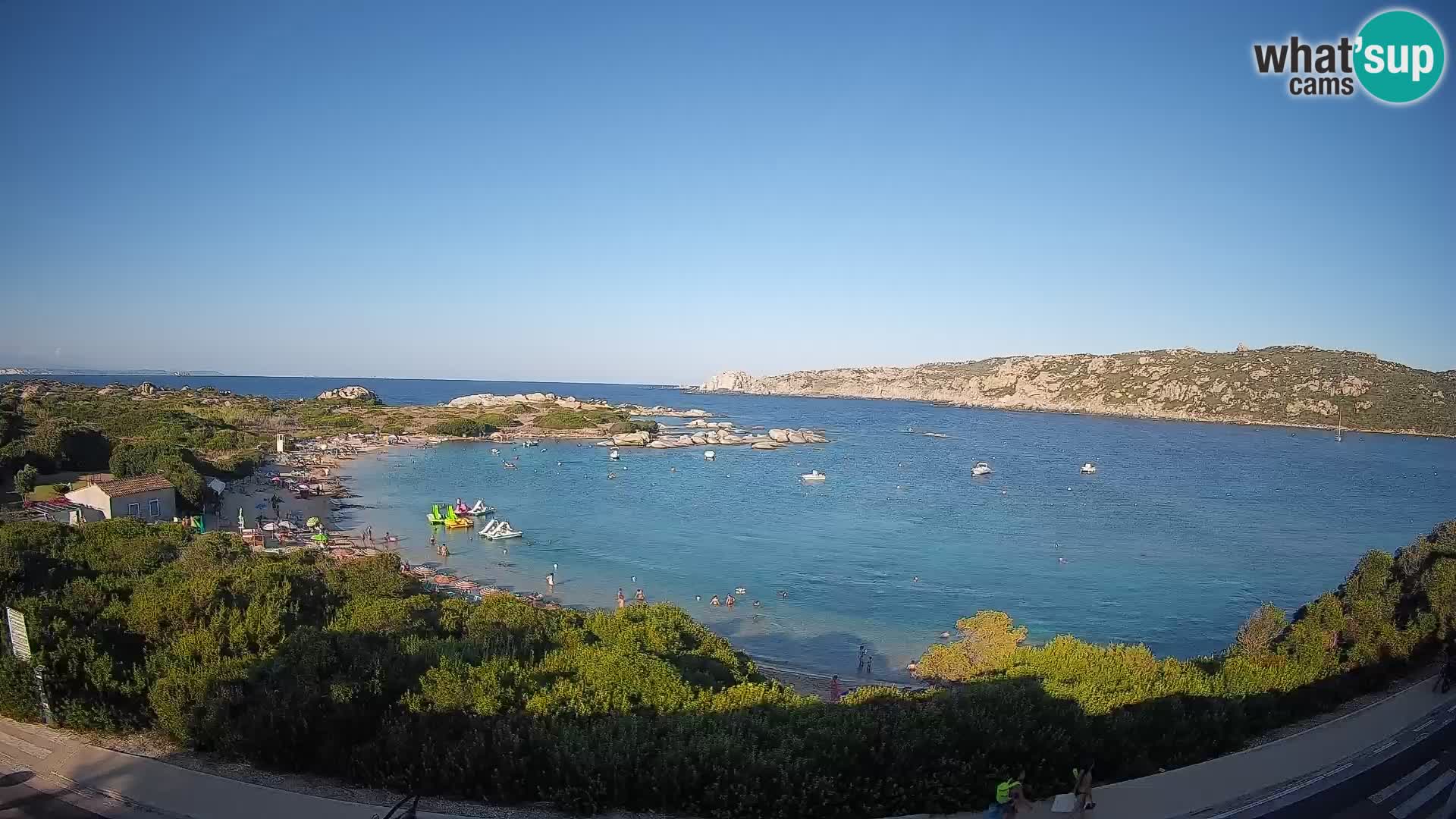 Webcam Rena di Levante – Vue en direct depuis Capo Testa