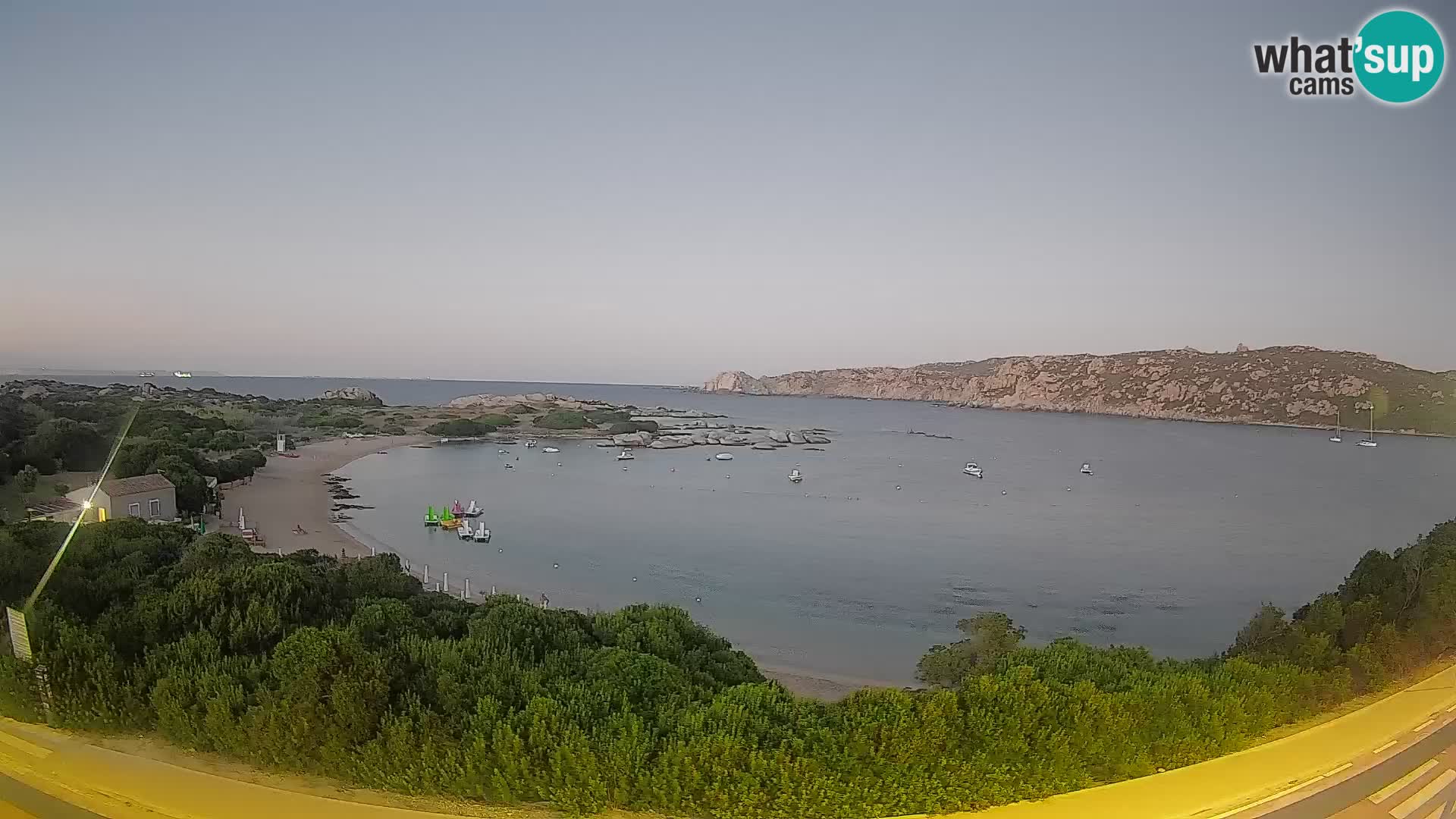 Webcam Rena di Levante – Vista en directo desde Capo Testa