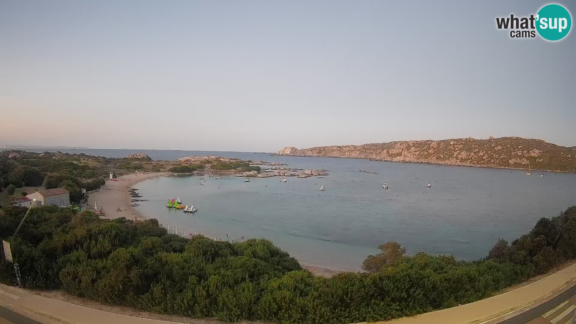 Webcam Rena di Levante – Live View from Capo Testa