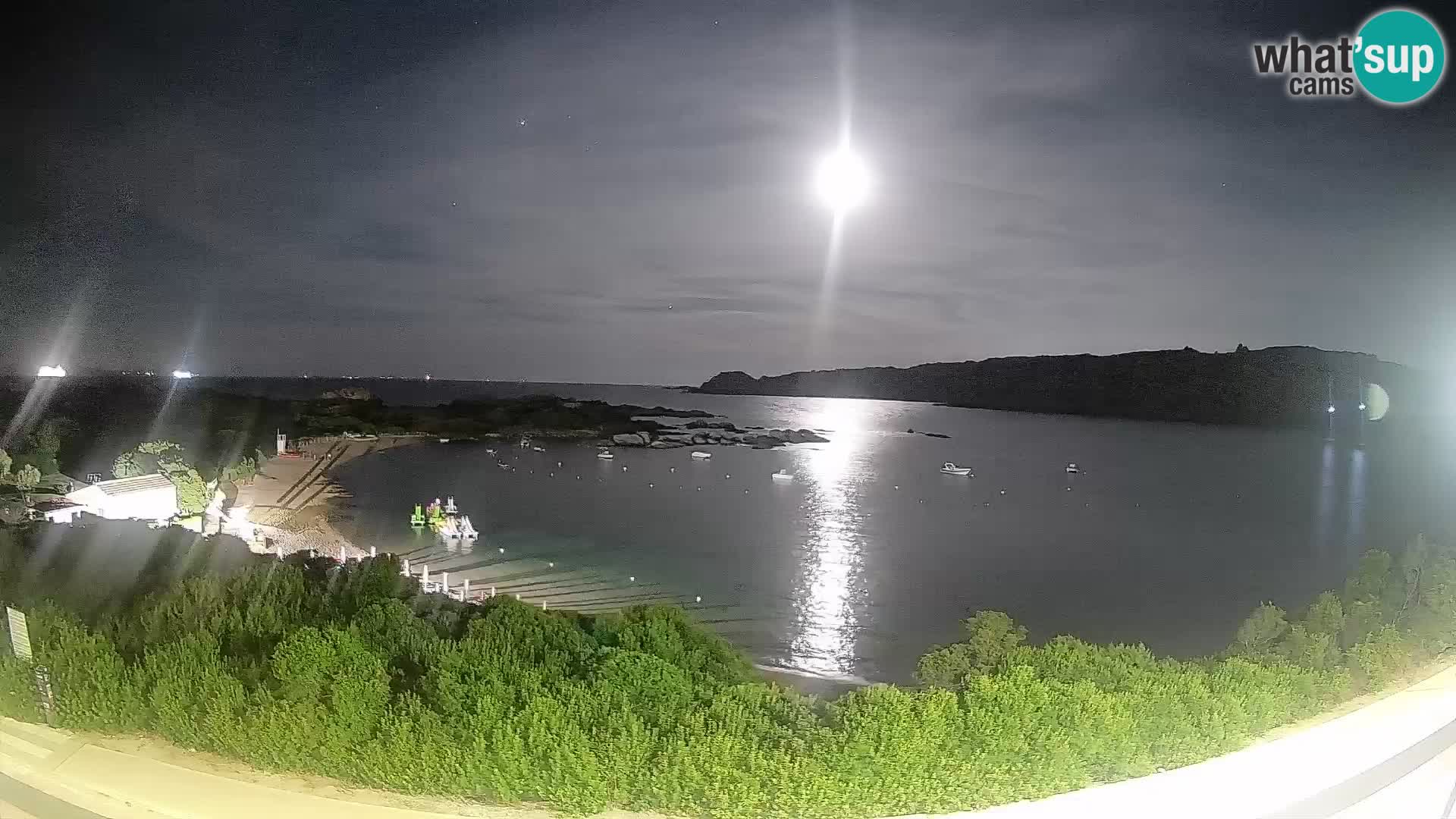 Webcam Rena di Levante – Live View from Capo Testa