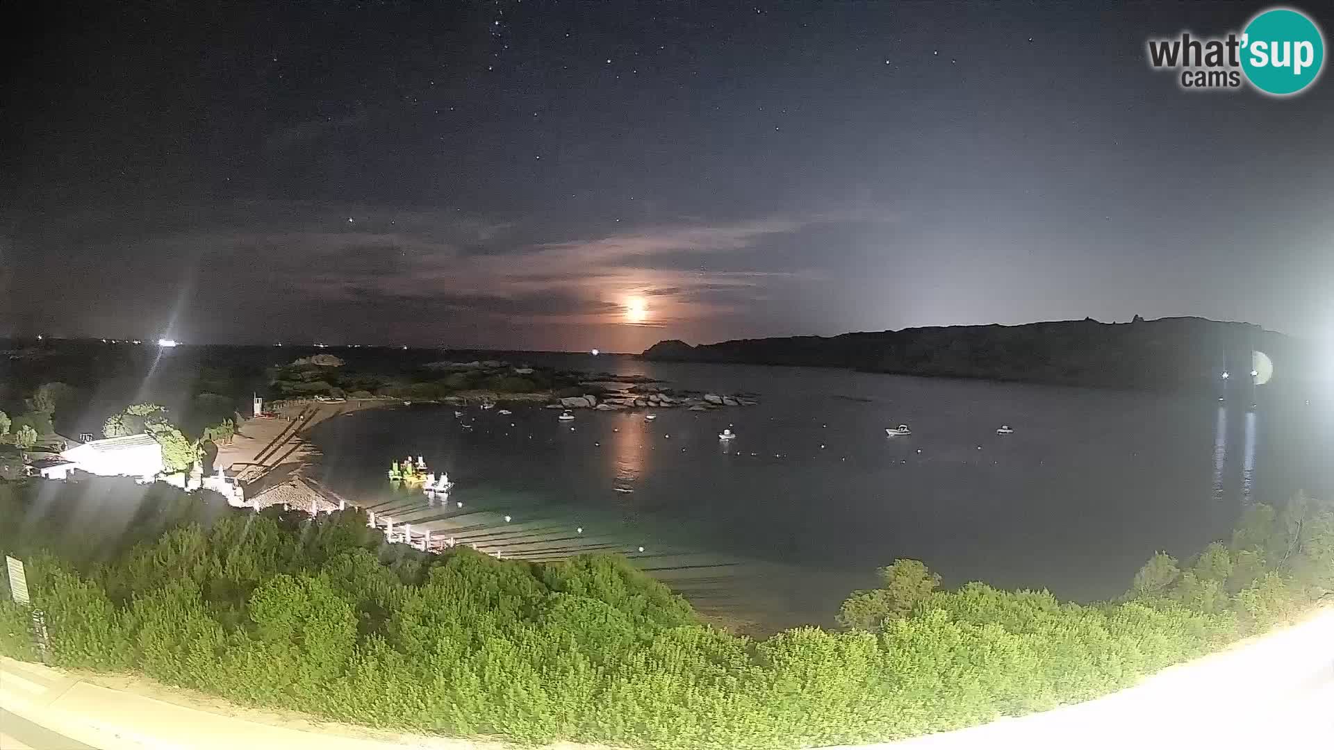 Webcam Rena di Levante – Live View from Capo Testa