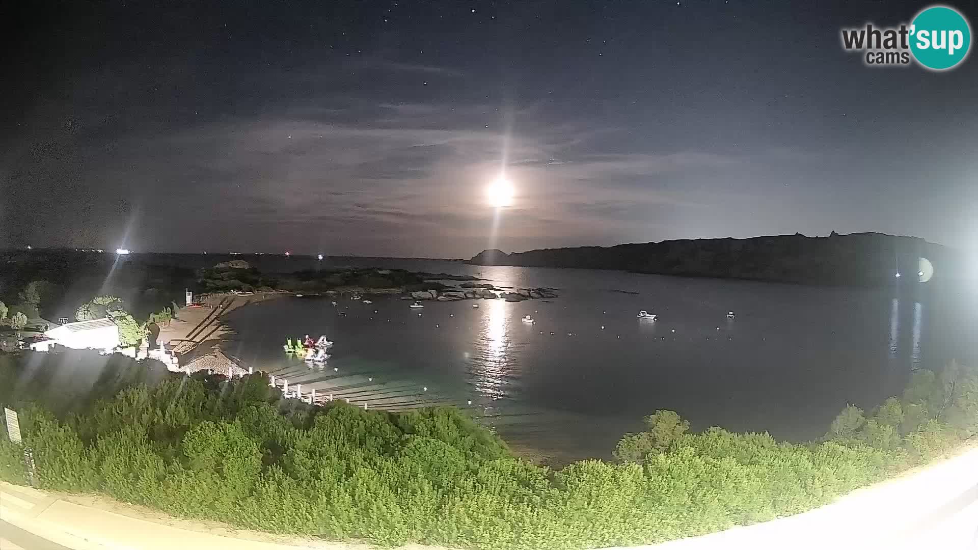 Webcam Rena di Levante – Live View from Capo Testa