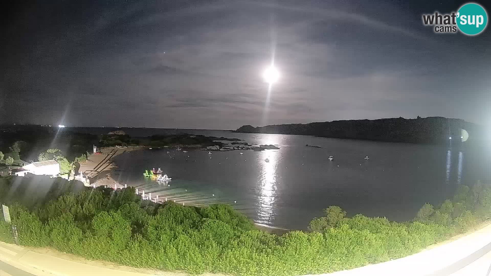 Webcam Rena di Levante – Live View from Capo Testa