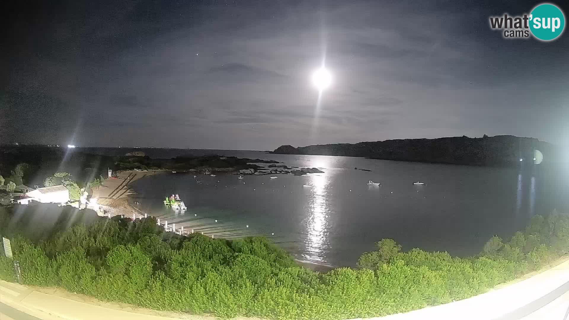 Webcam Rena di Levante – Live View from Capo Testa