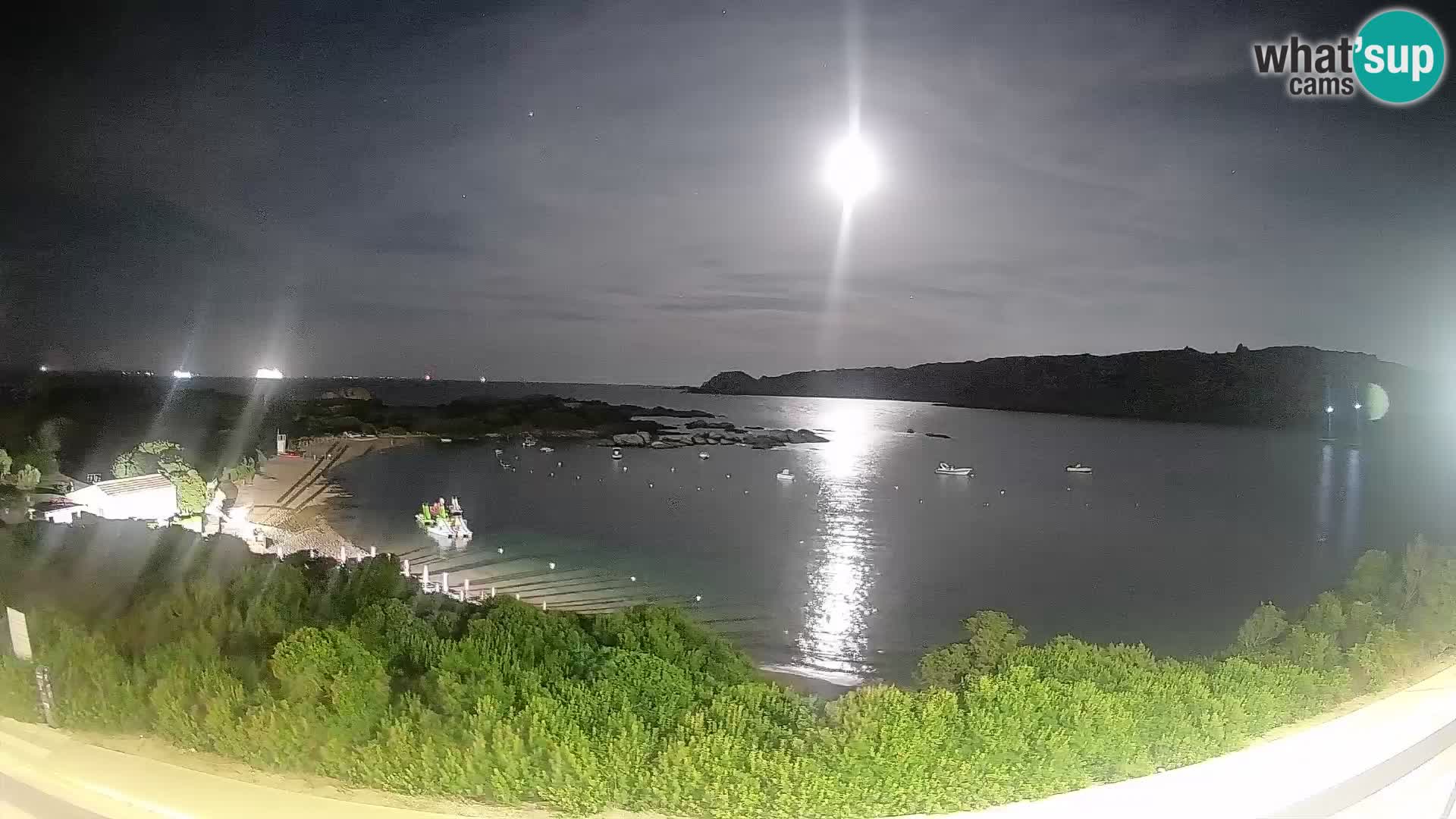 Webcam Rena di Levante – Live View from Capo Testa