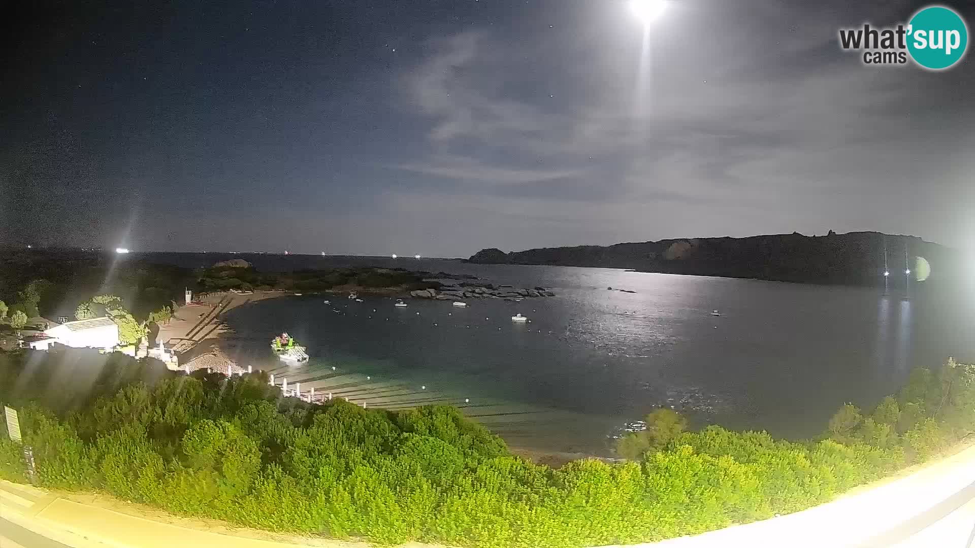 Spletna kamera Rena di Levante – Pogled v živo na Capo Testa