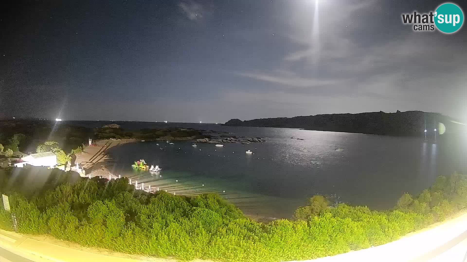 Webcam Rena di Levante – Live View from Capo Testa
