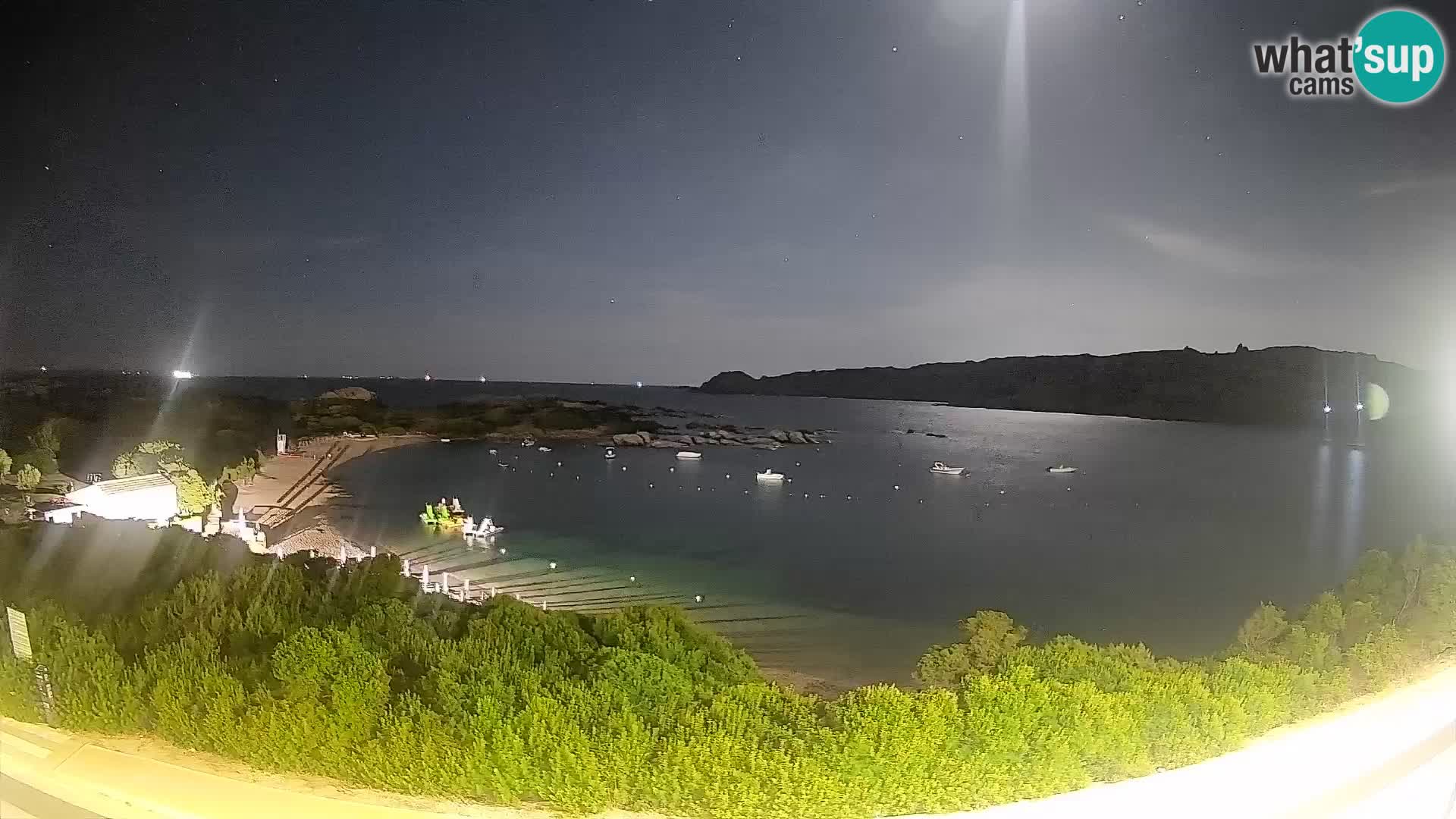 Webcam Rena di Levante – Live View from Capo Testa