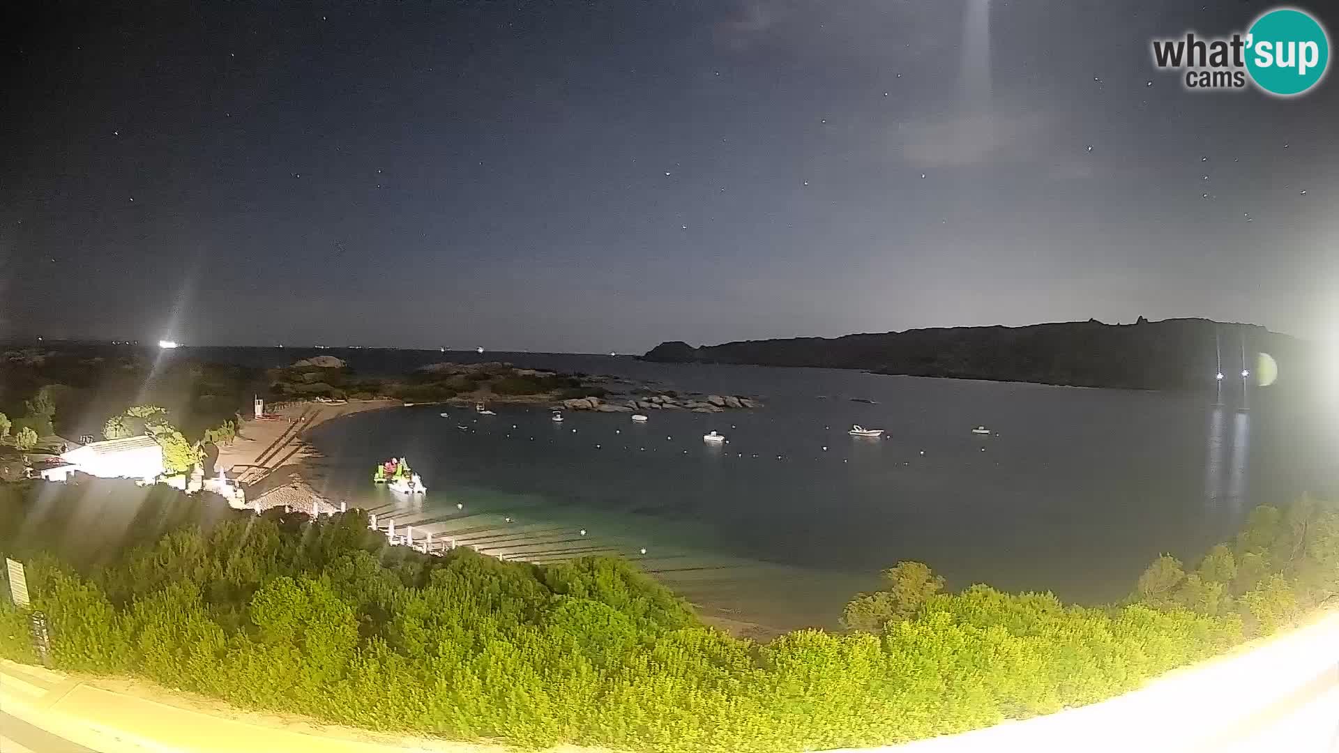Web kamera Rena di Levante – Pogled uživo s Capo Testa