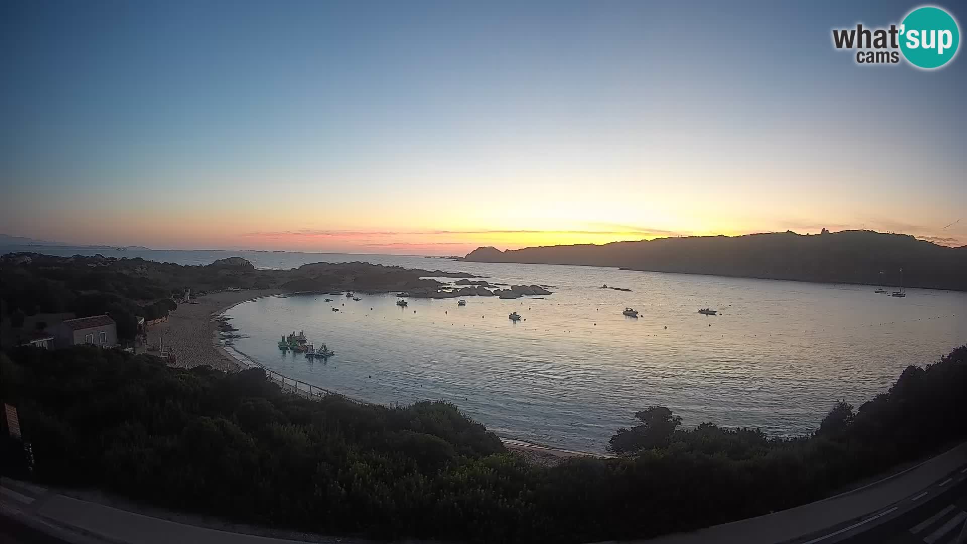 Webcam Rena di Levante – Live View from Capo Testa