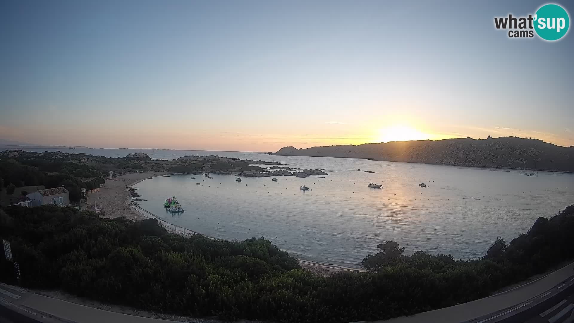 Webcam Rena di Levante – Live View from Capo Testa