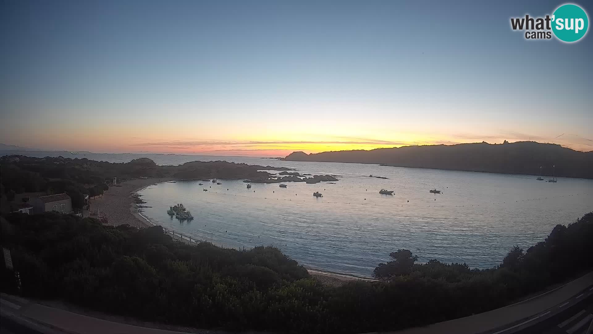 Webcam Rena di Levante – Live View from Capo Testa