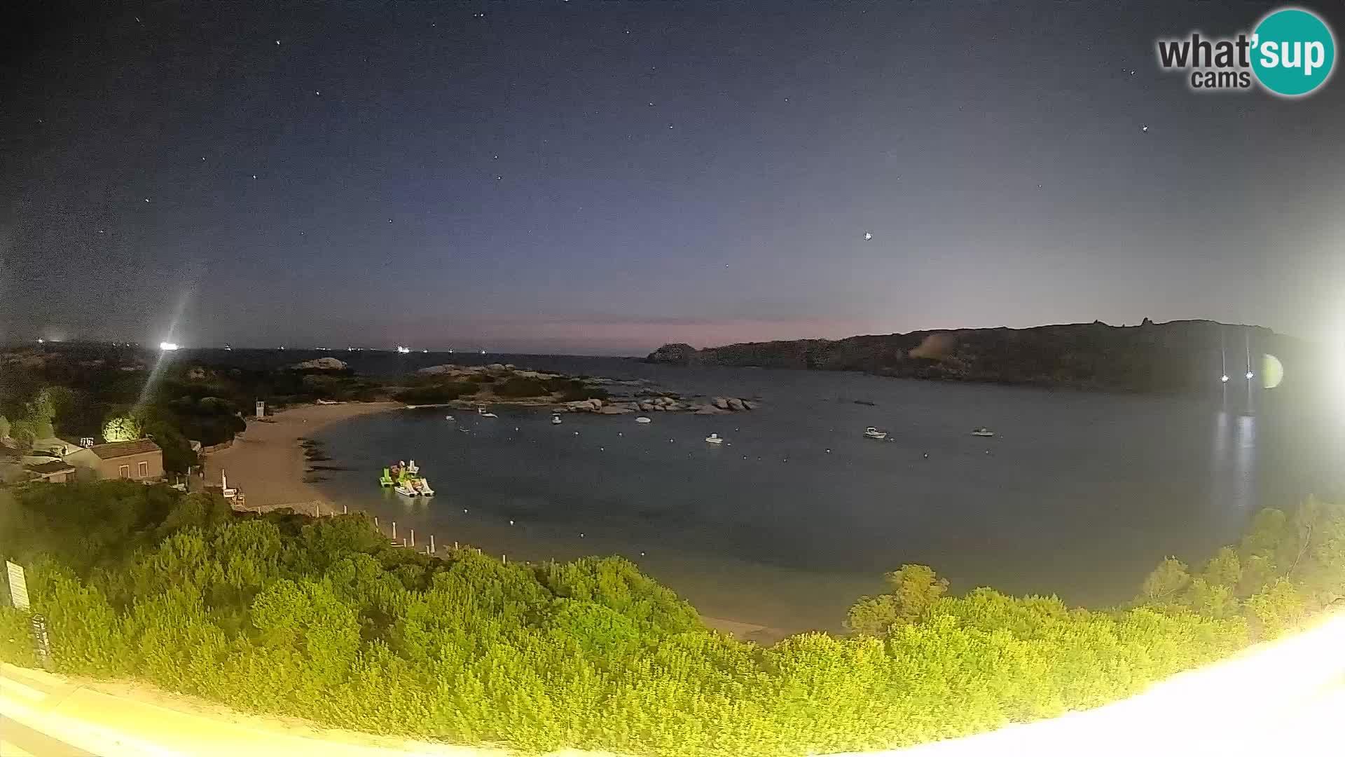 Webcam Rena di Levante – Live View from Capo Testa
