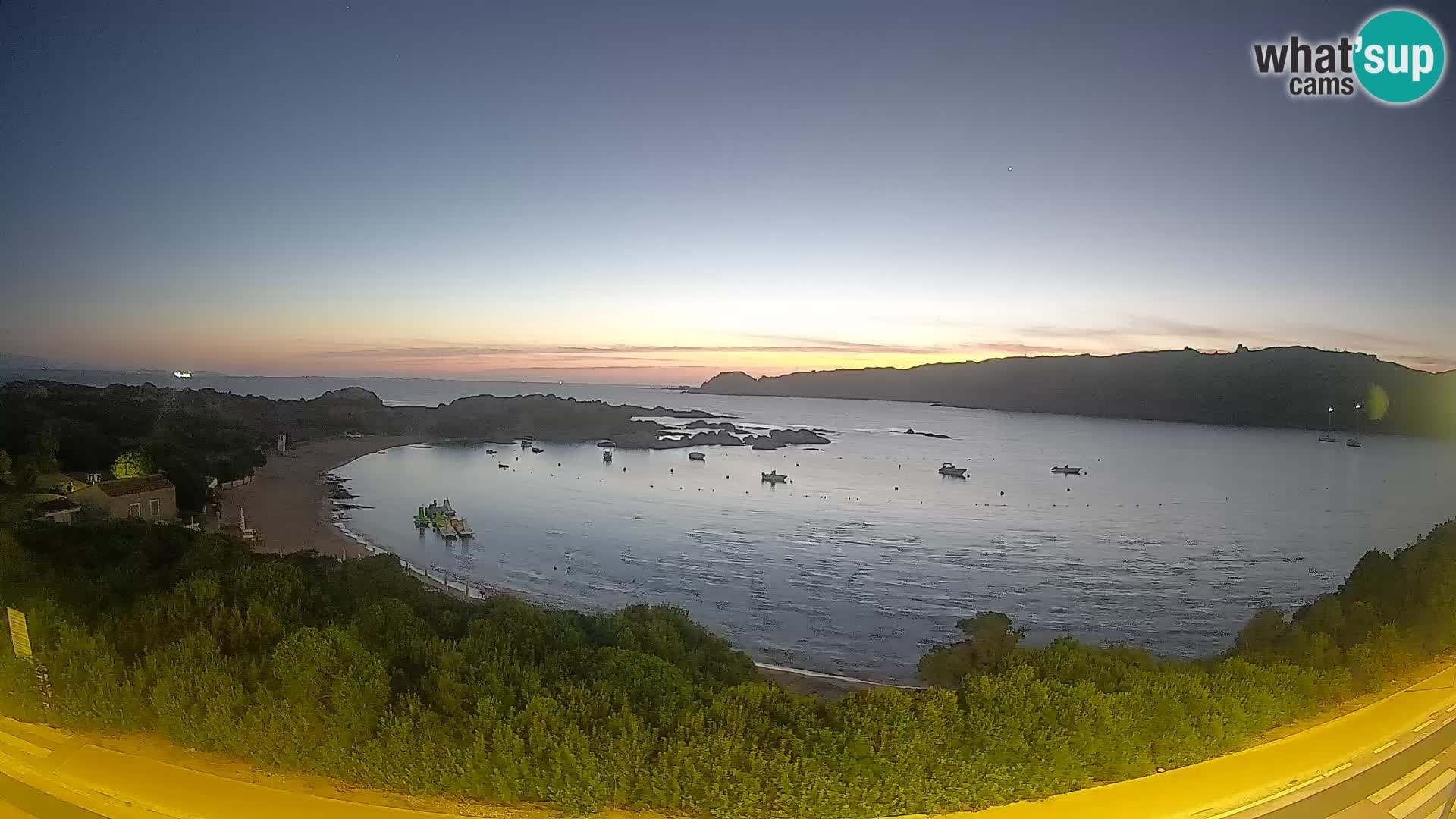Webcam Rena di Levante – Live View from Capo Testa