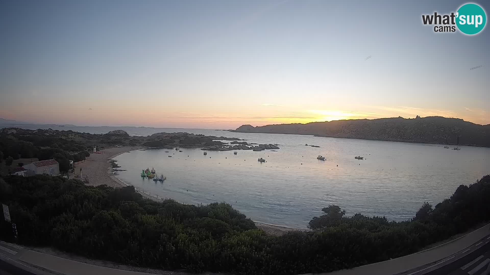 Webcam Rena di Levante – Live View from Capo Testa