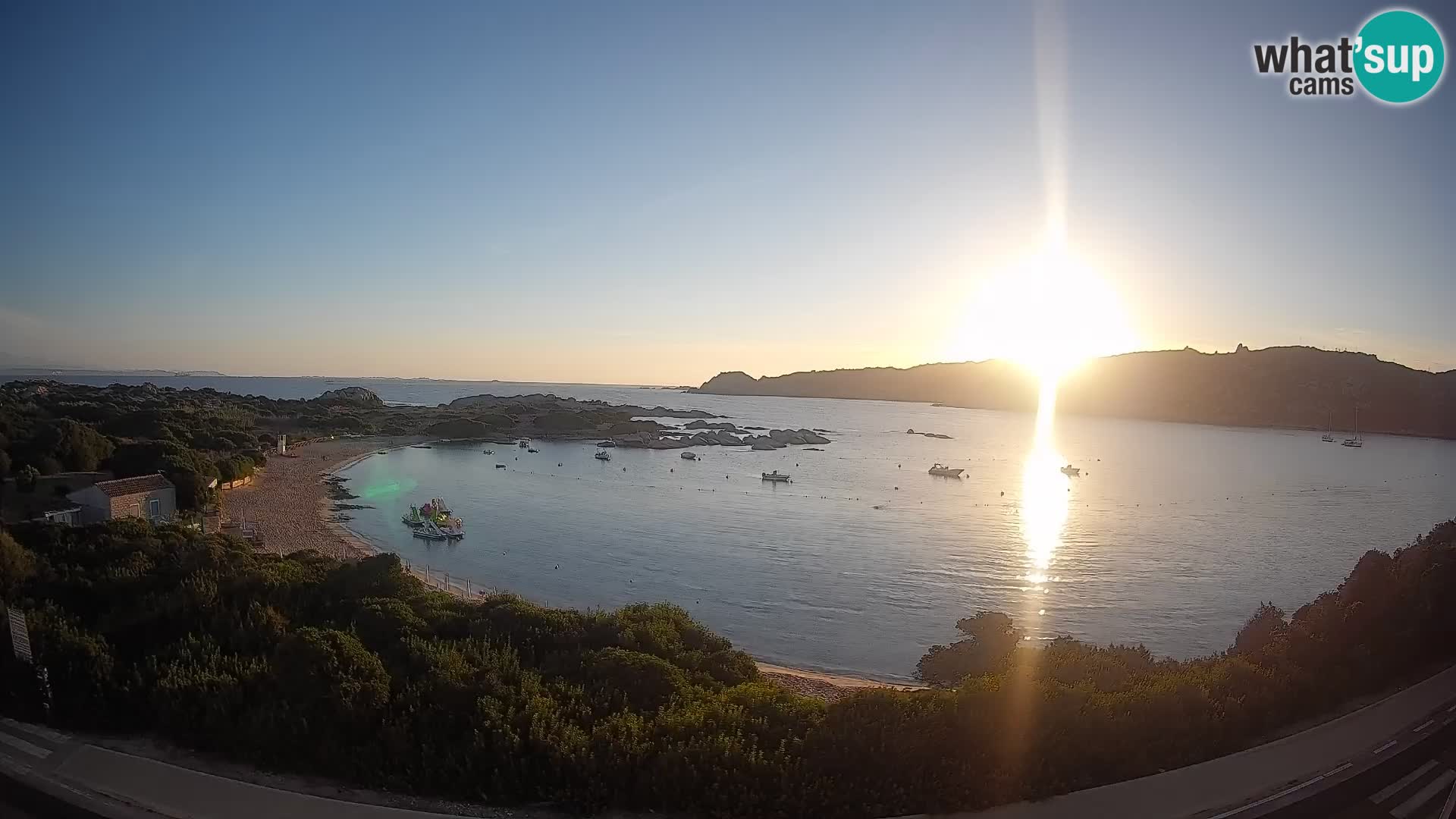 Webcam Rena di Levante – Live View from Capo Testa