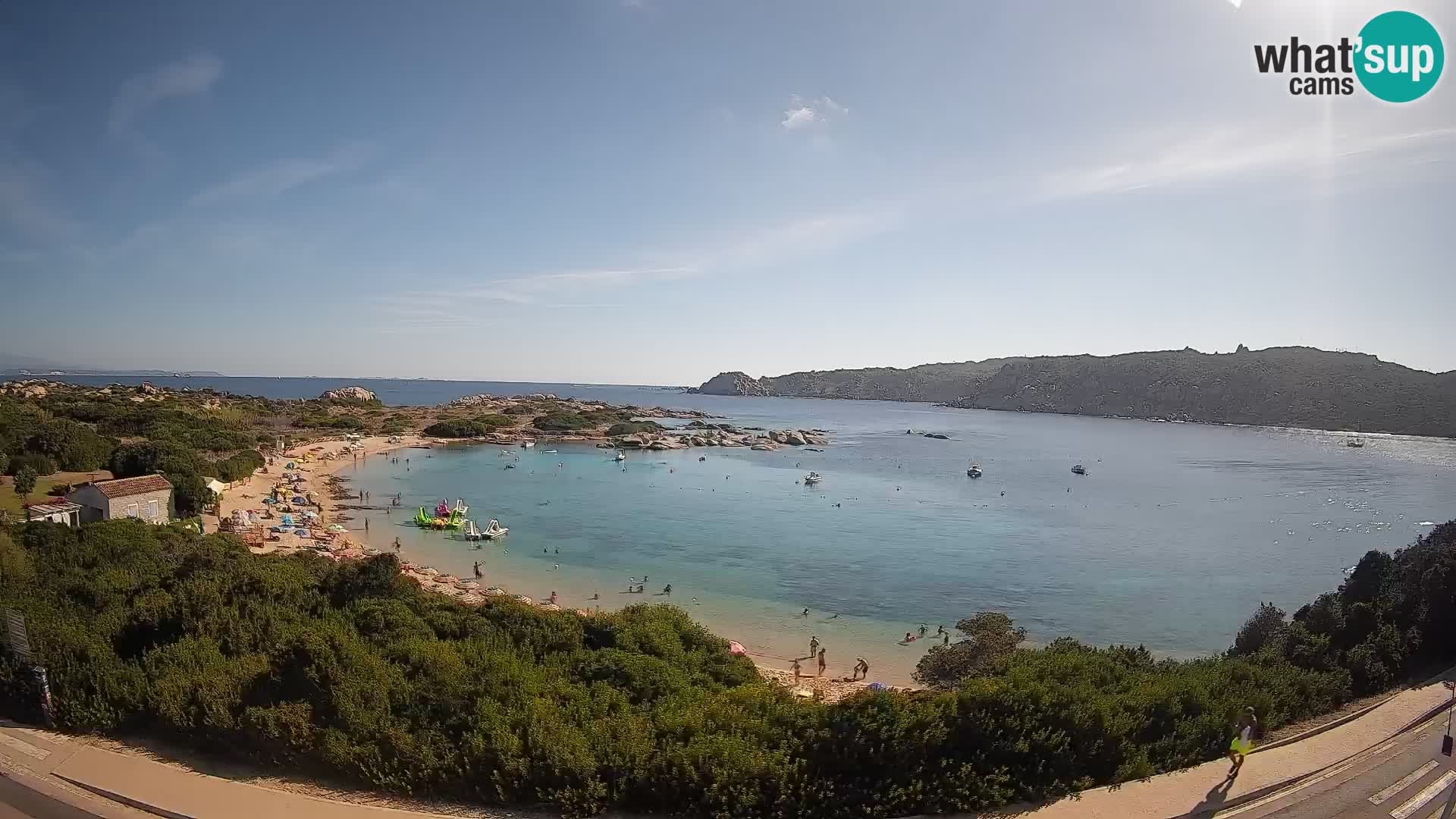 Webcam Rena di Levante – Live View from Capo Testa