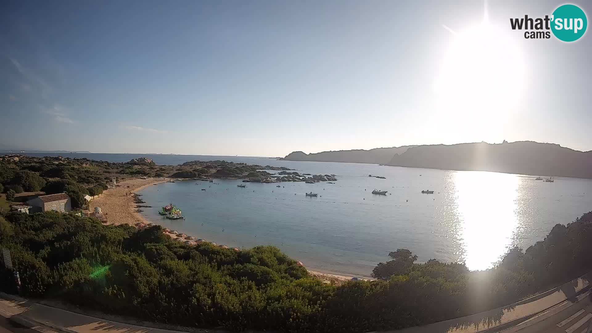 Web kamera Rena di Levante – Pogled uživo s Capo Testa