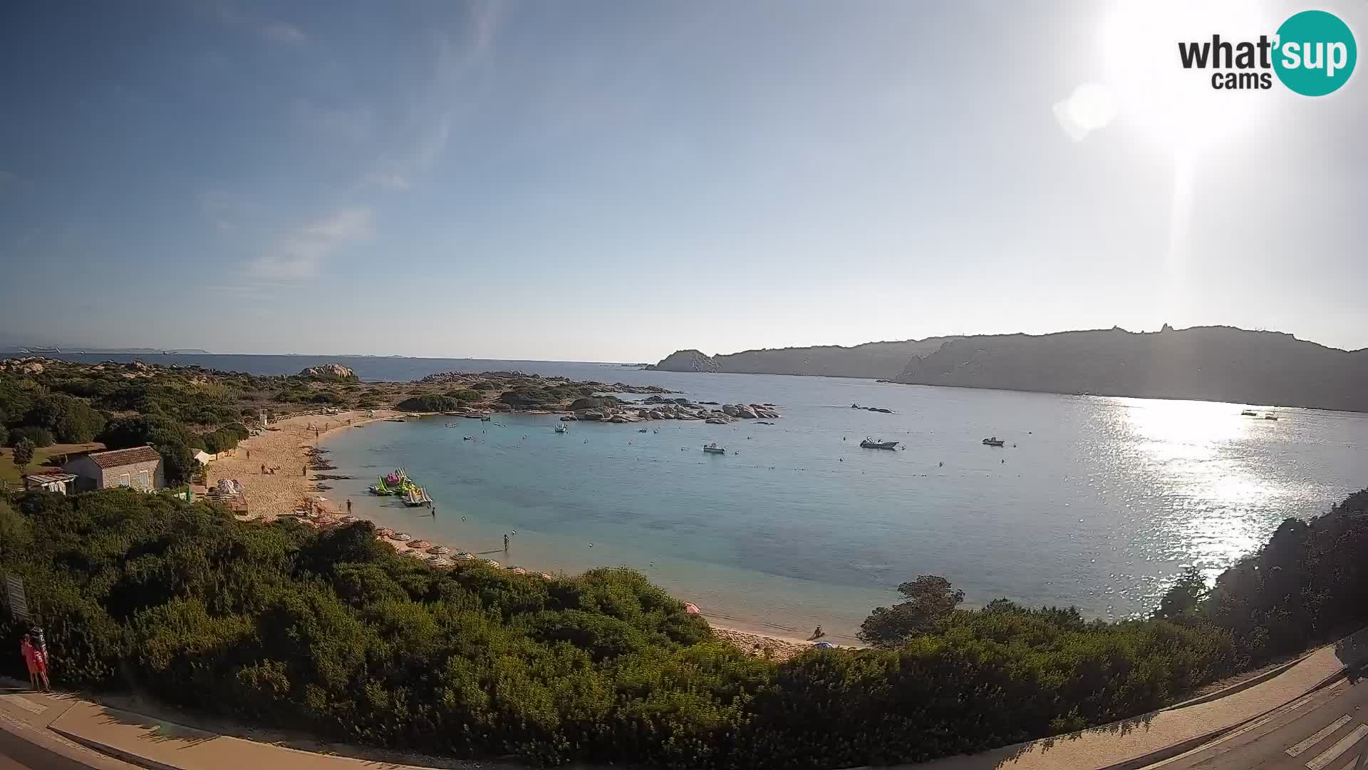 Web kamera Rena di Levante – Pogled uživo s Capo Testa