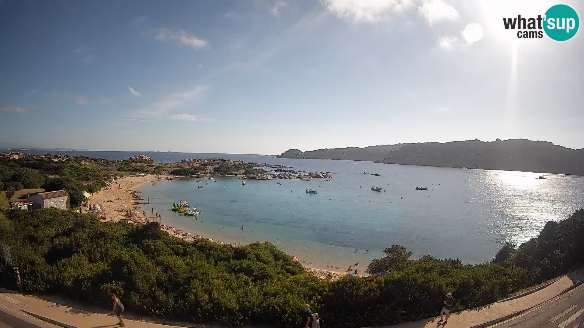 Spletna kamera Rena di Levante – Pogled v živo na Capo Testa