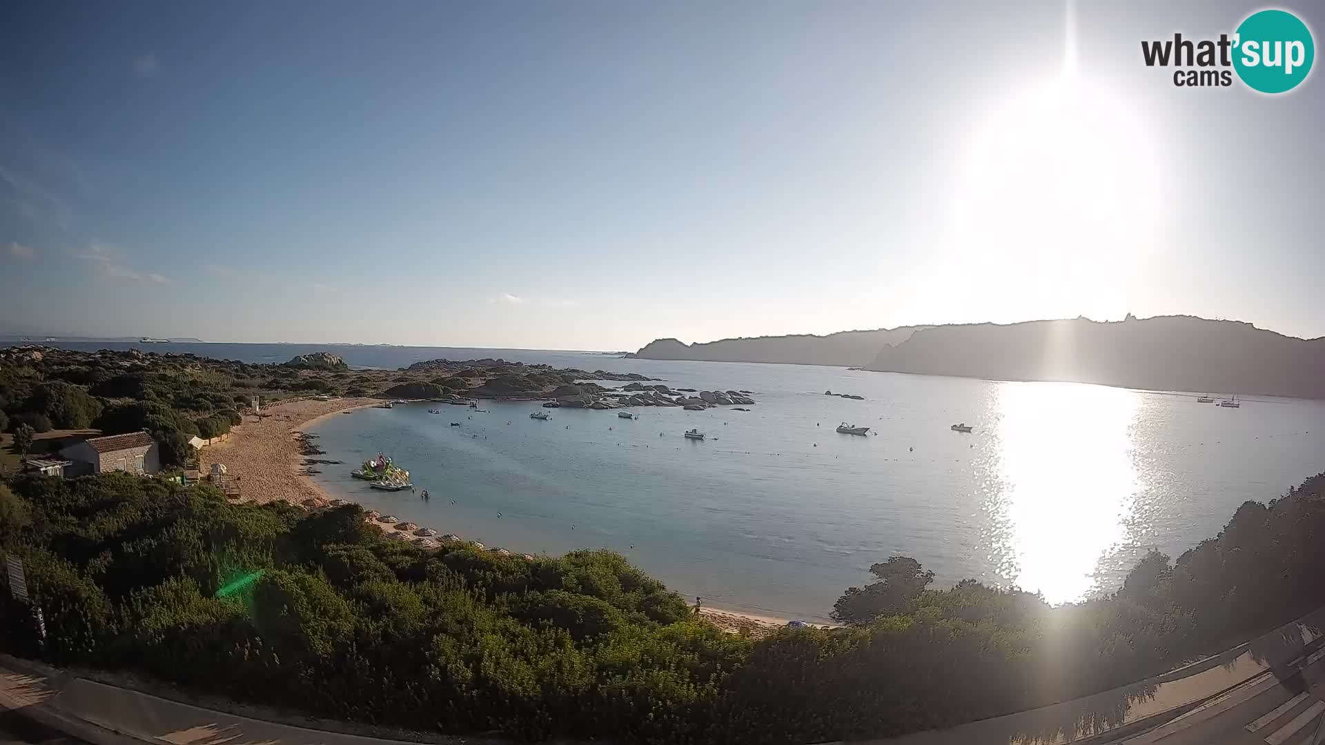 Webcam Rena di Levante – Live View from Capo Testa
