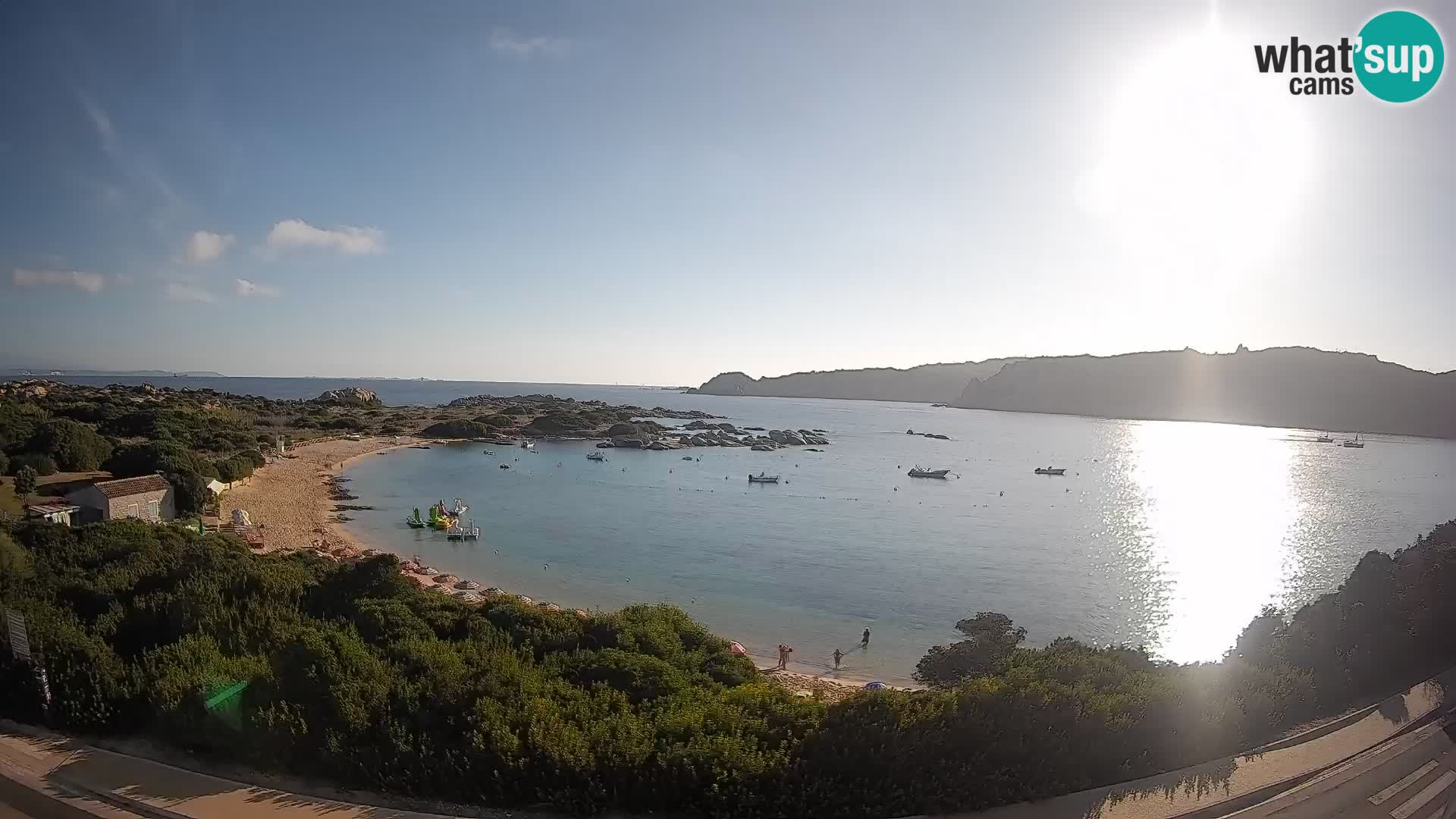 Webcam Rena di Levante – Live View from Capo Testa