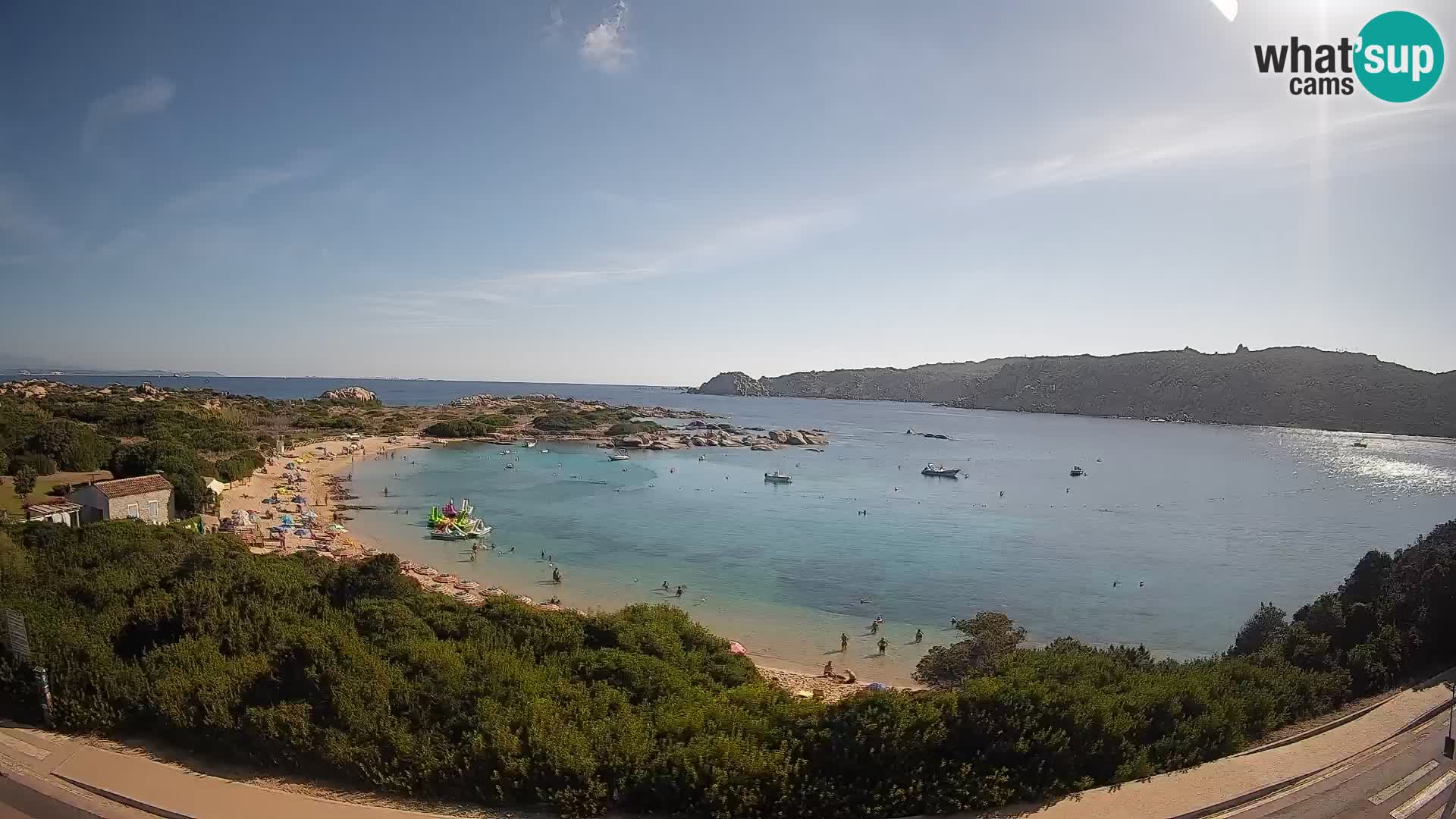 Web kamera Rena di Levante – Pogled uživo s Capo Testa