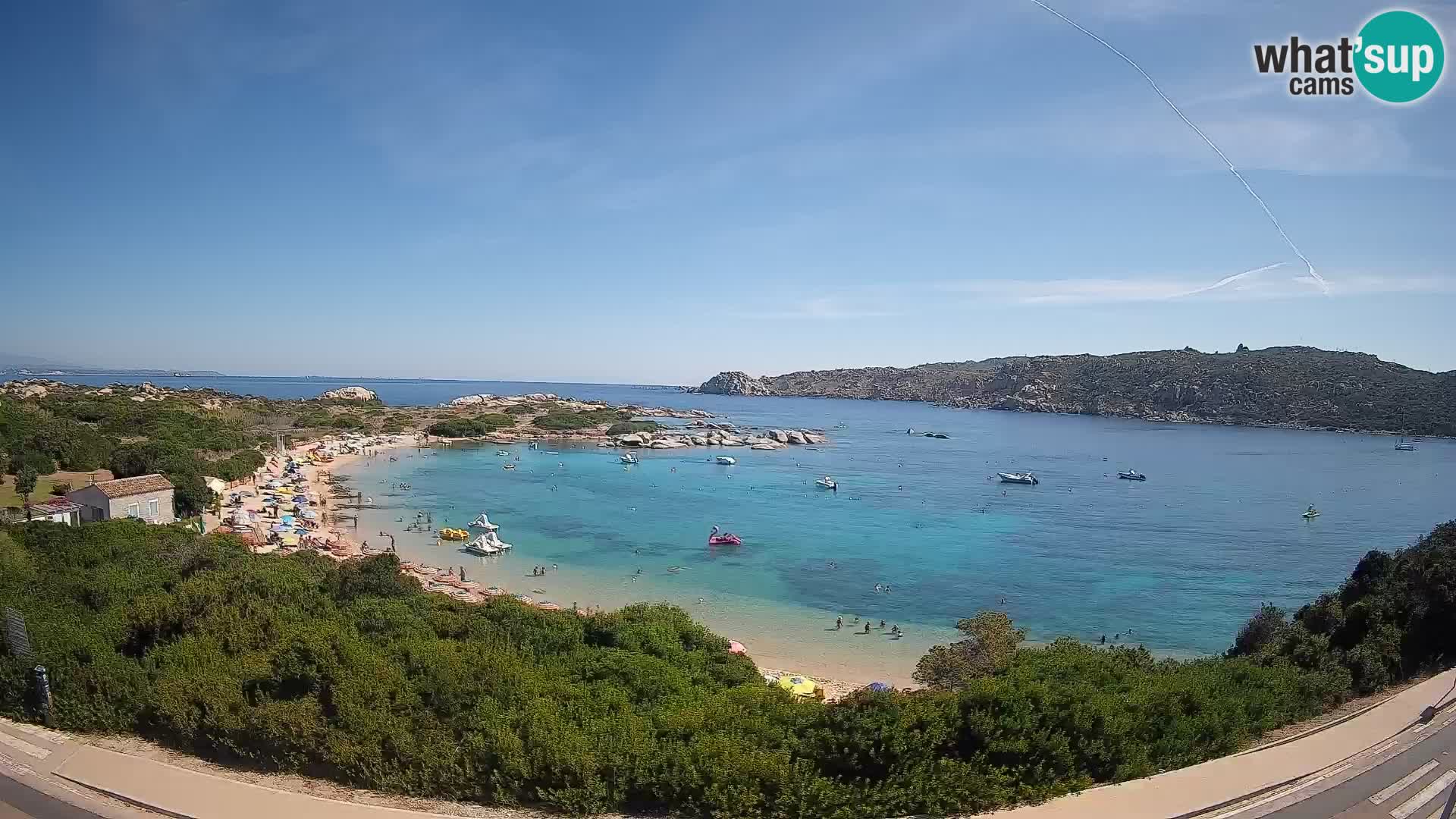 Webcam Rena di Levante – Vista en directo desde Capo Testa