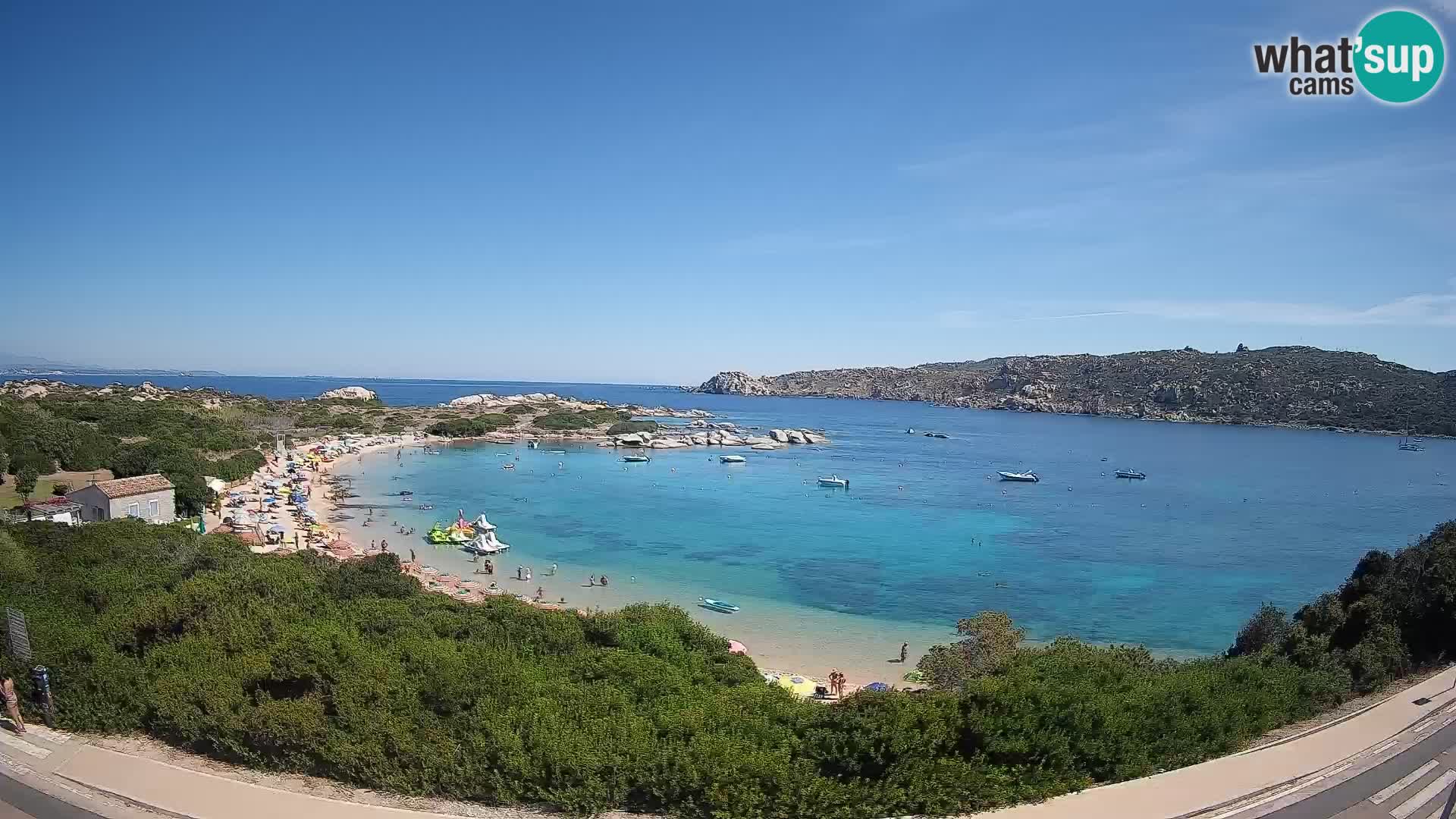 Web kamera Rena di Levante – Pogled uživo s Capo Testa