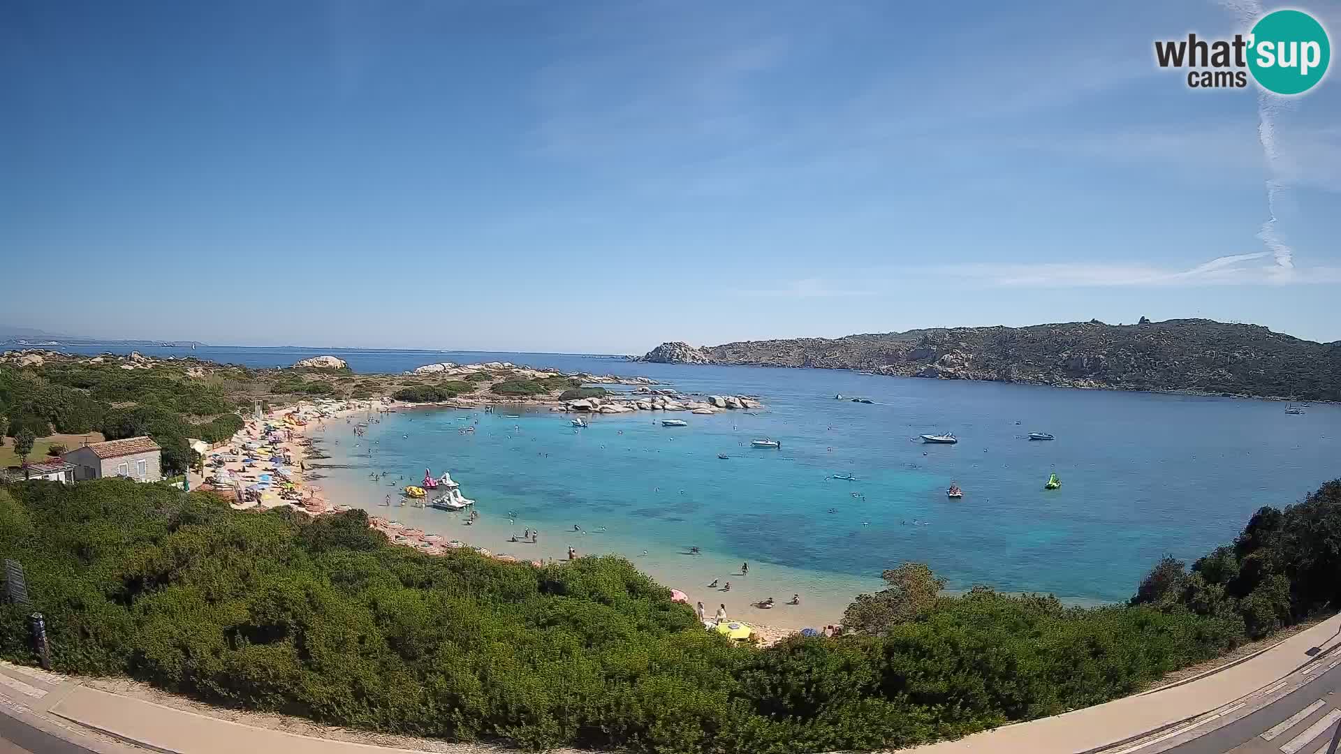 Spletna kamera Rena di Levante – Pogled v živo na Capo Testa
