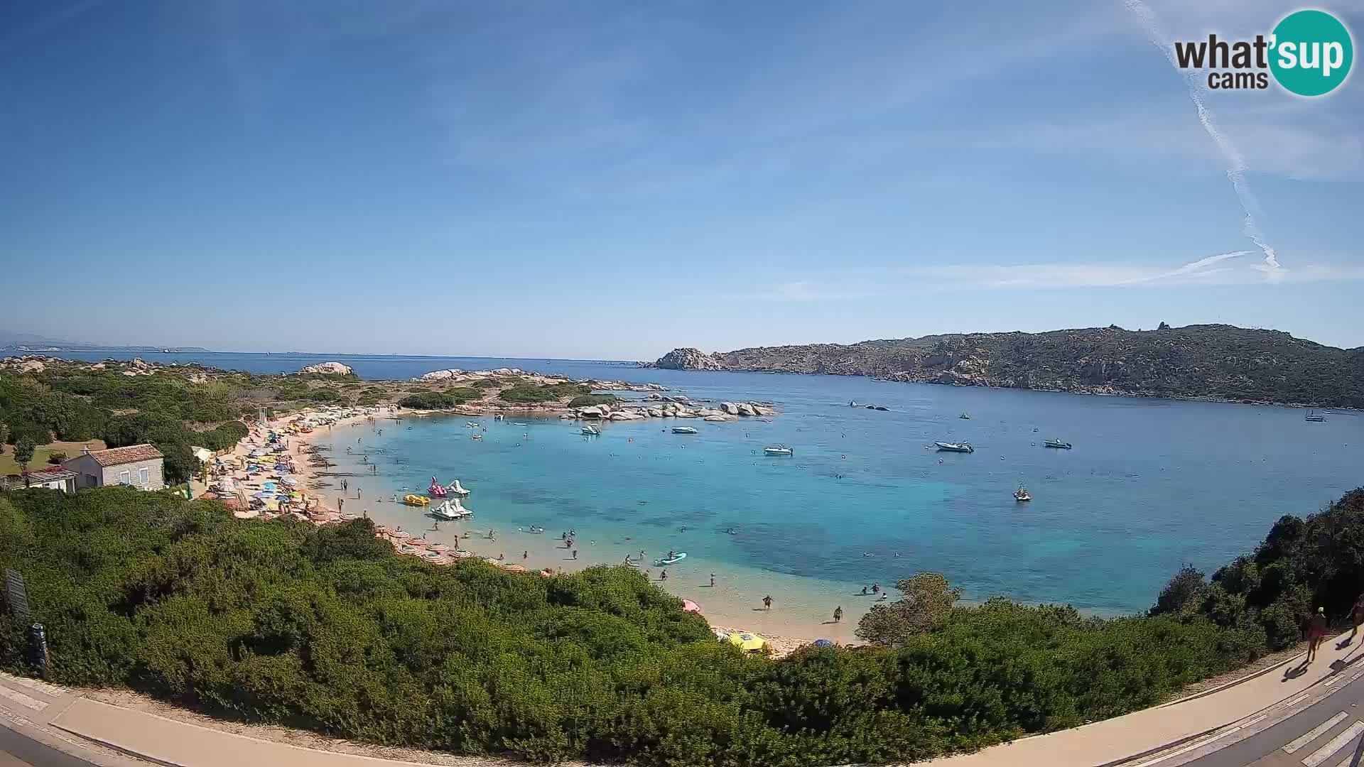Webcam Rena di Levante – Live View from Capo Testa